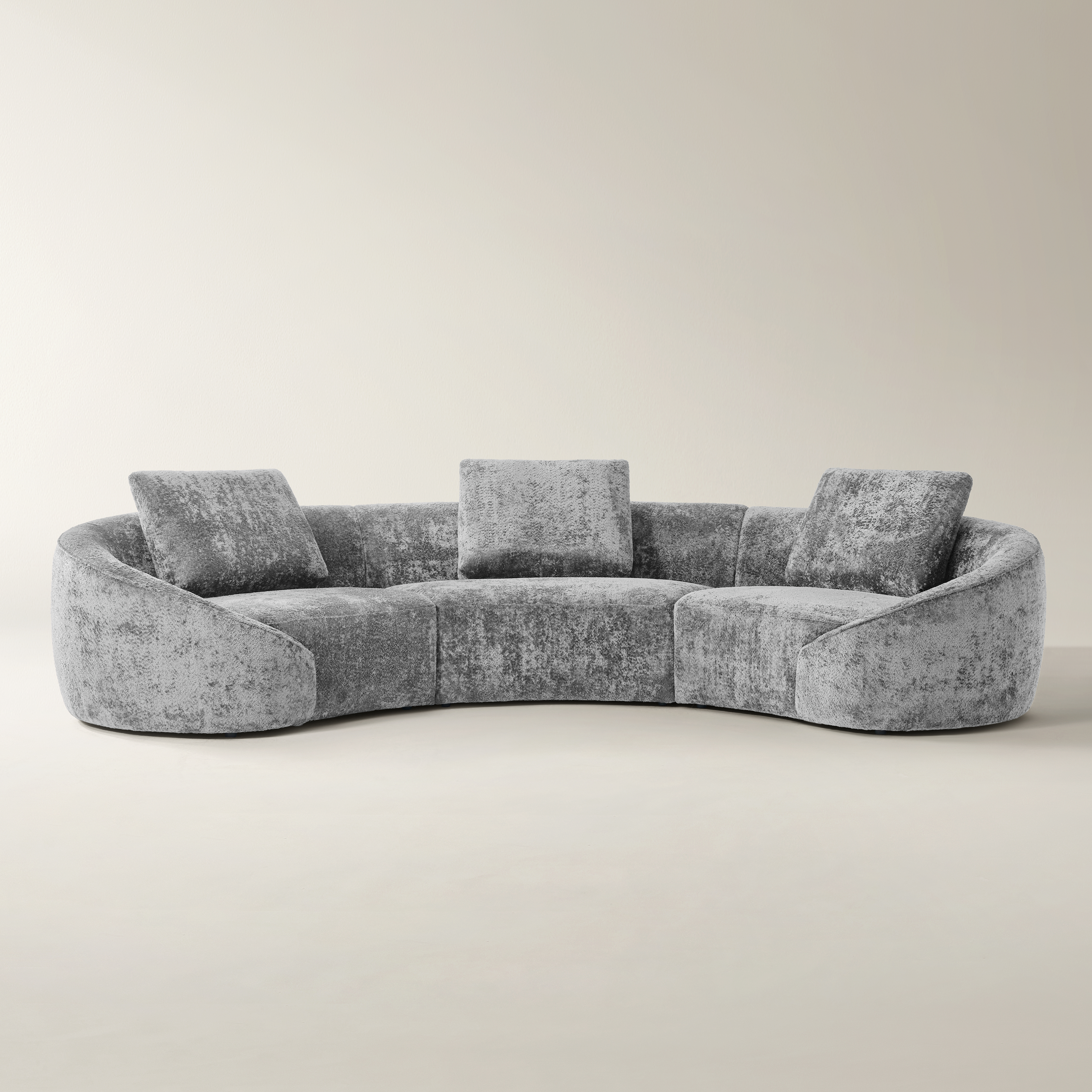 Irene Chenille Sectional Sofa (142