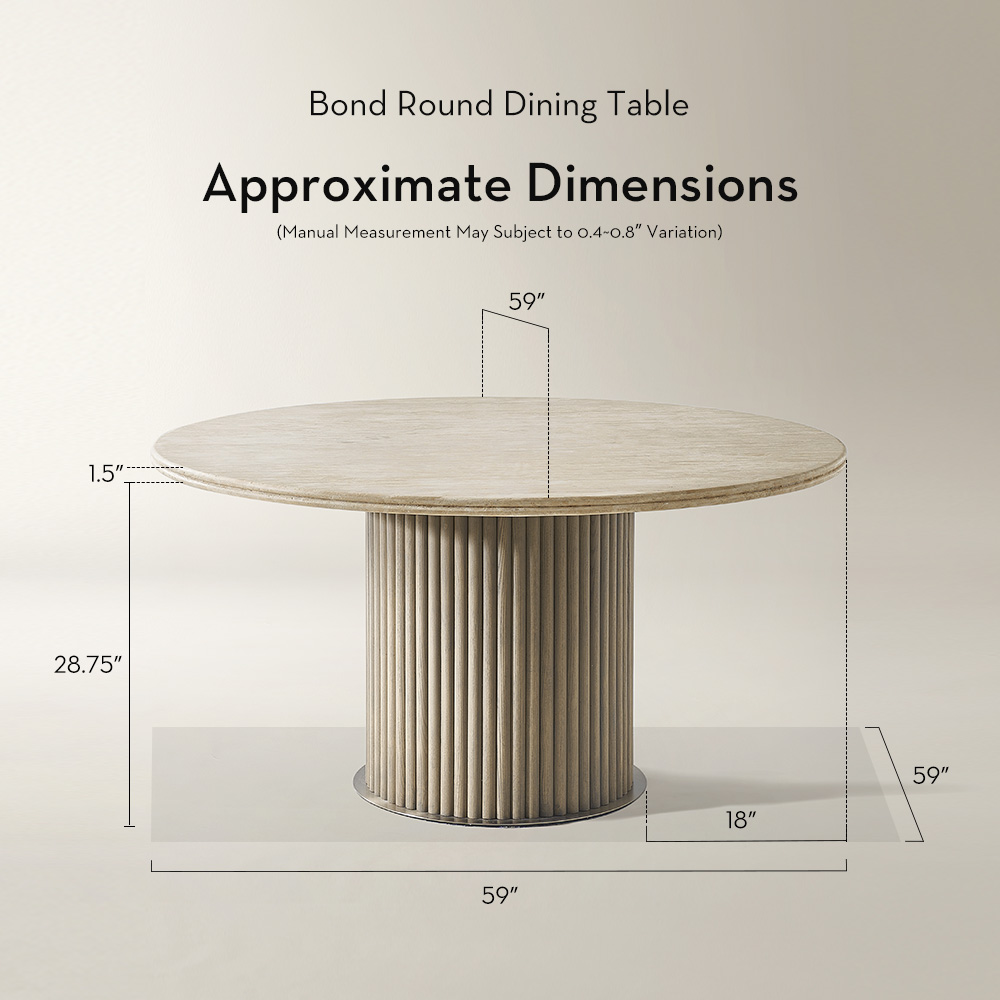 Bond Round Dining Table
