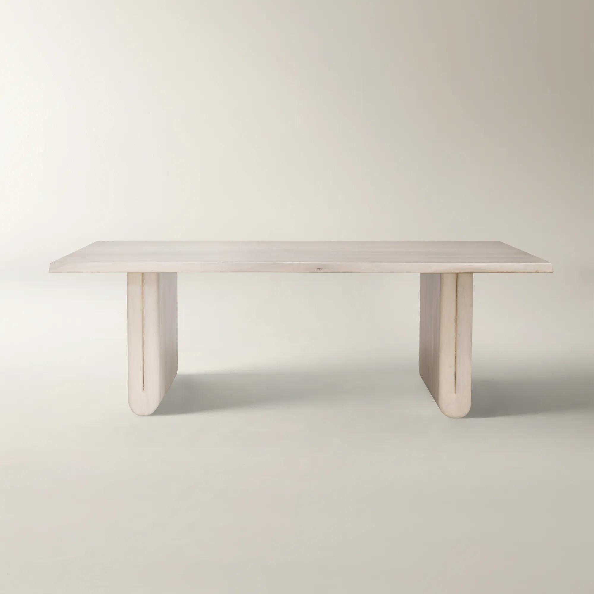 Nadia Dining Table - Whitewash