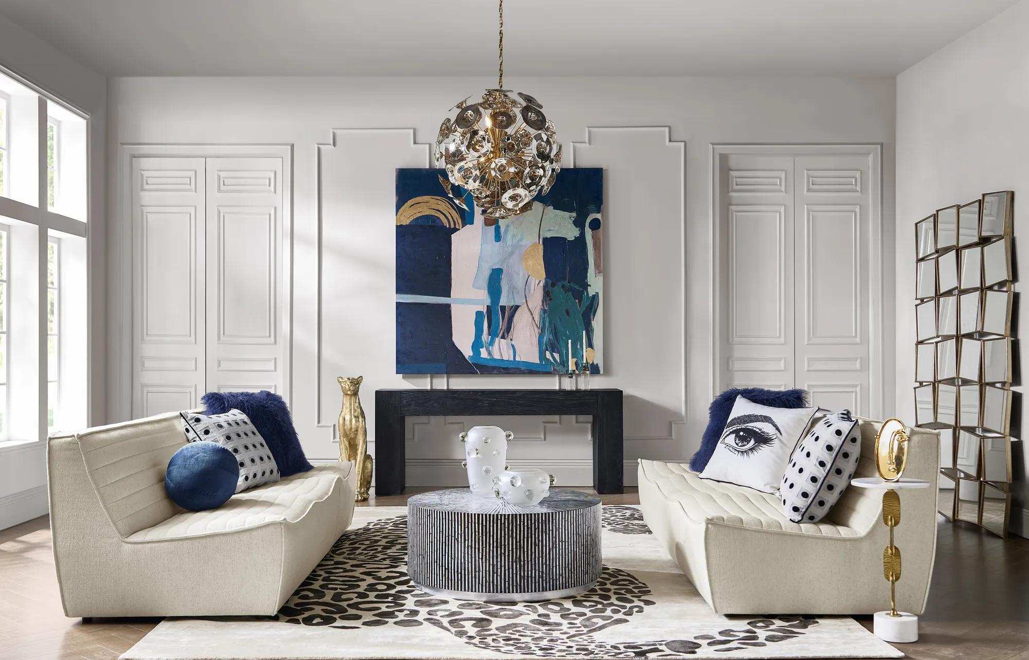 Bristol Reclaimed Oak 72" Console Table - Black