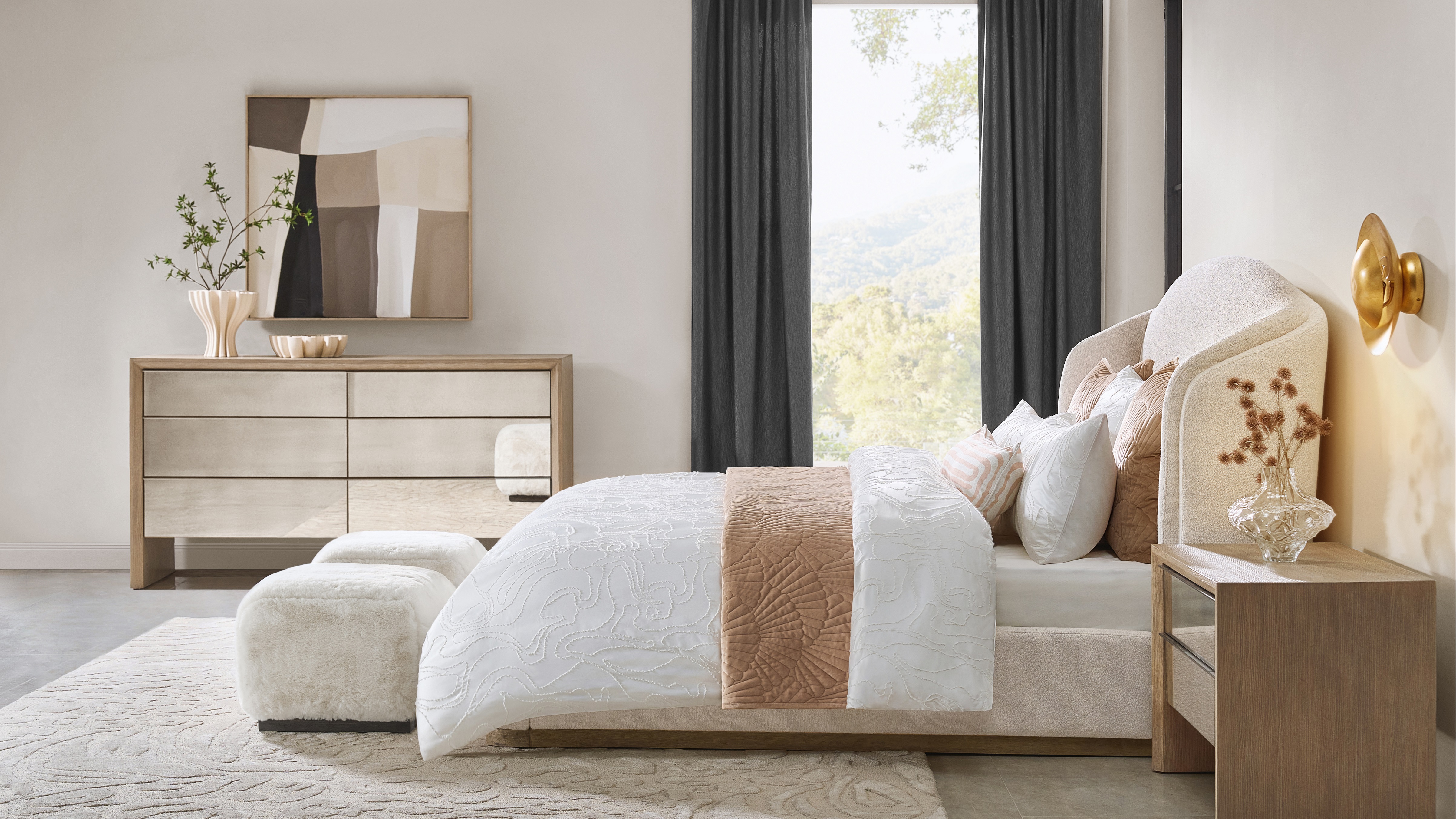 Glimmer Set of 3 Bedroom