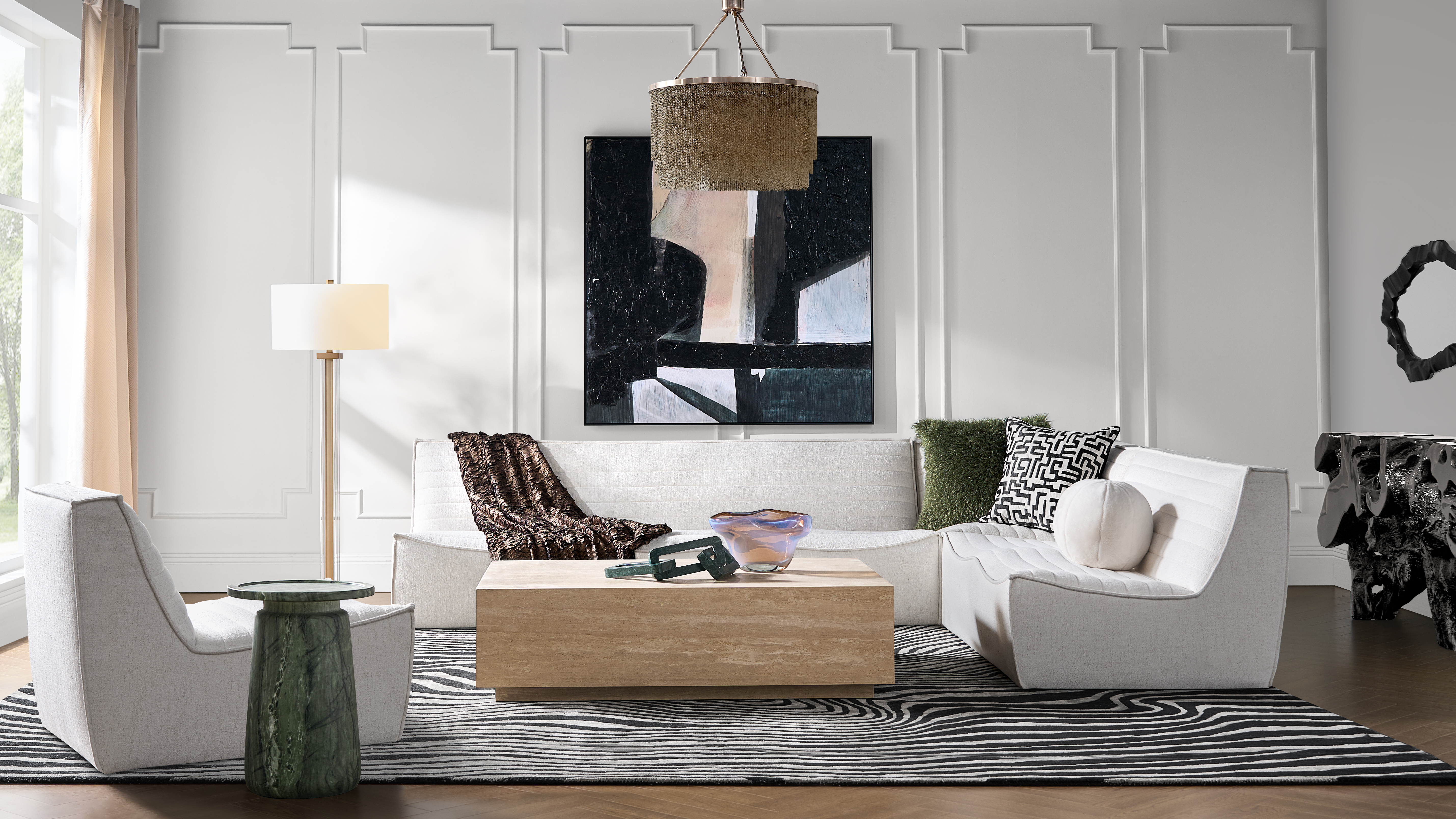 Dagny Brass Chandelier