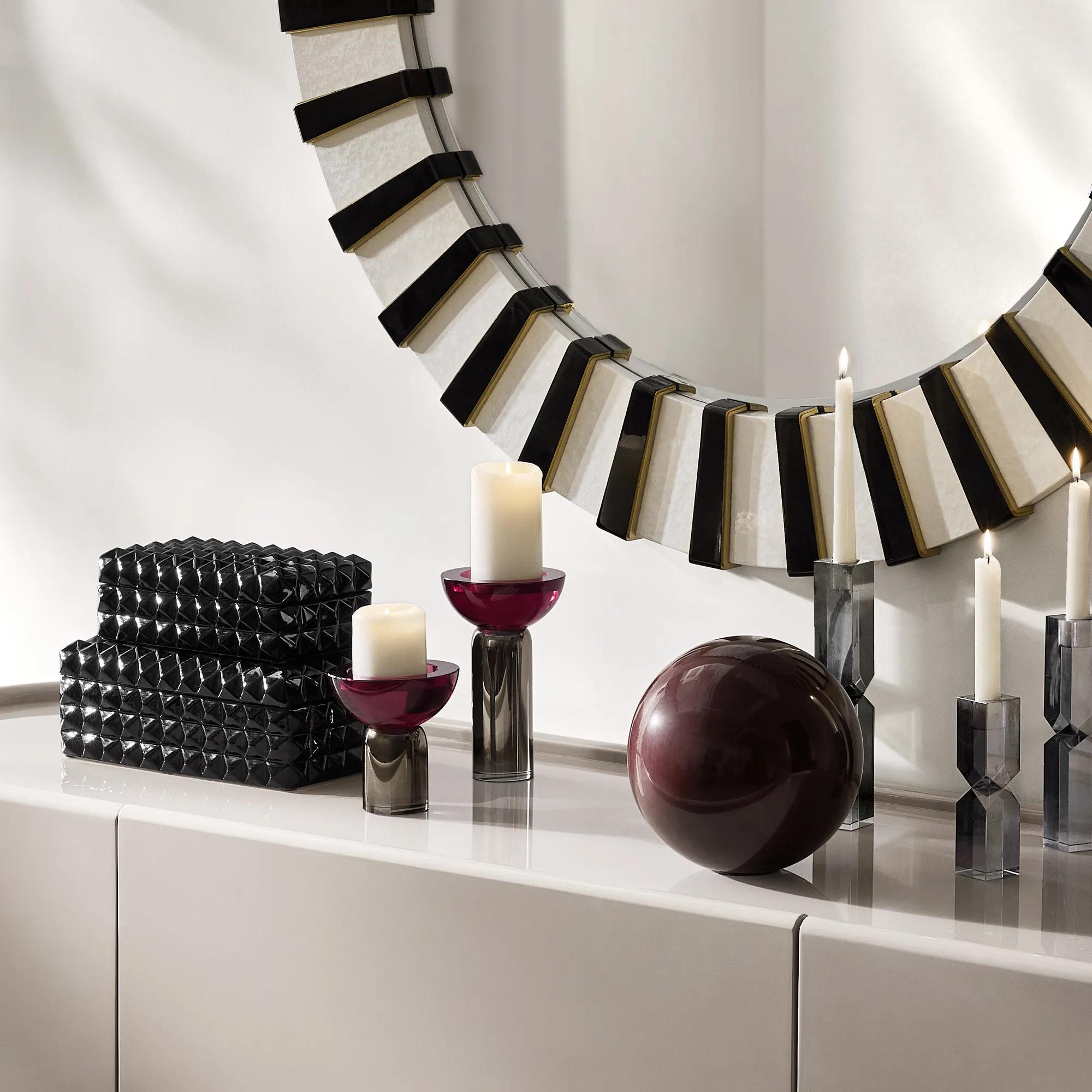 Regatta Wall Mirror - Opaline Pearl