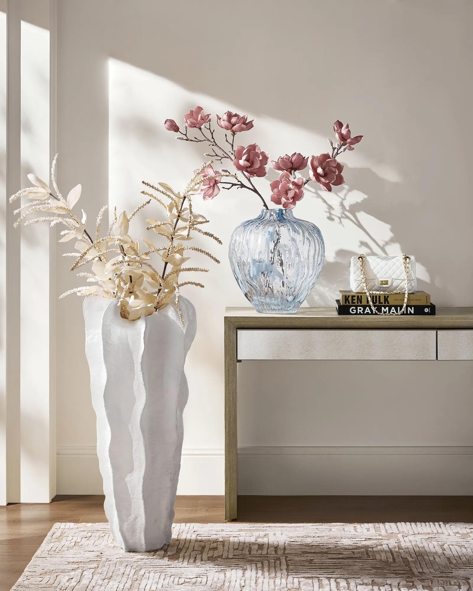 Playa Floor Vase - White