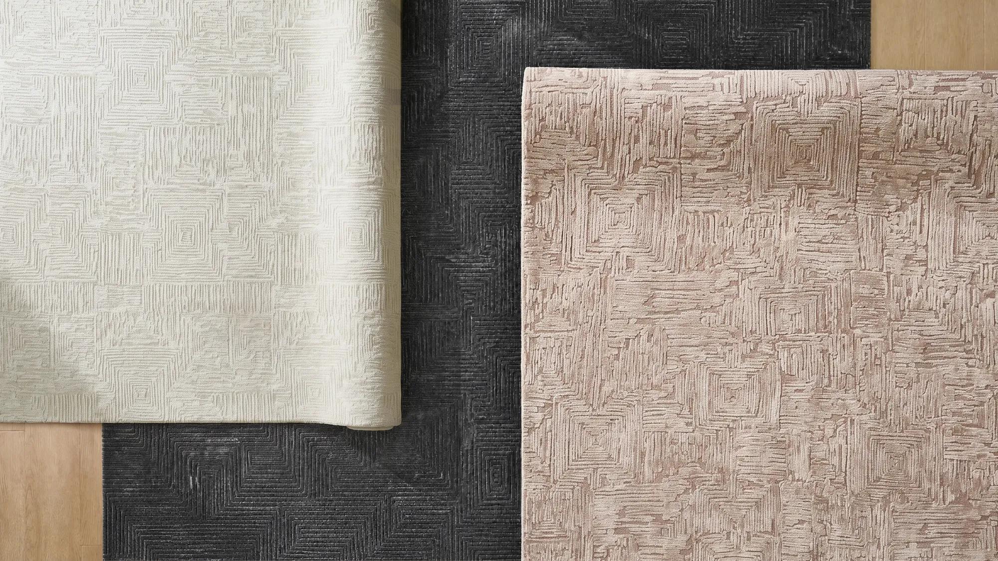 Andra Dimensional Rug - Ivory