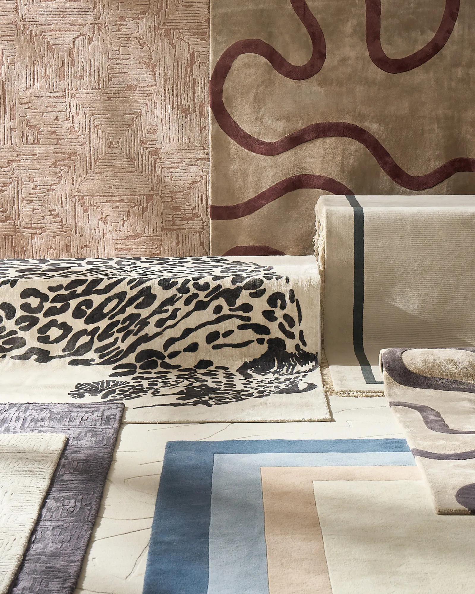 Pardus Rug - Ivory/Black