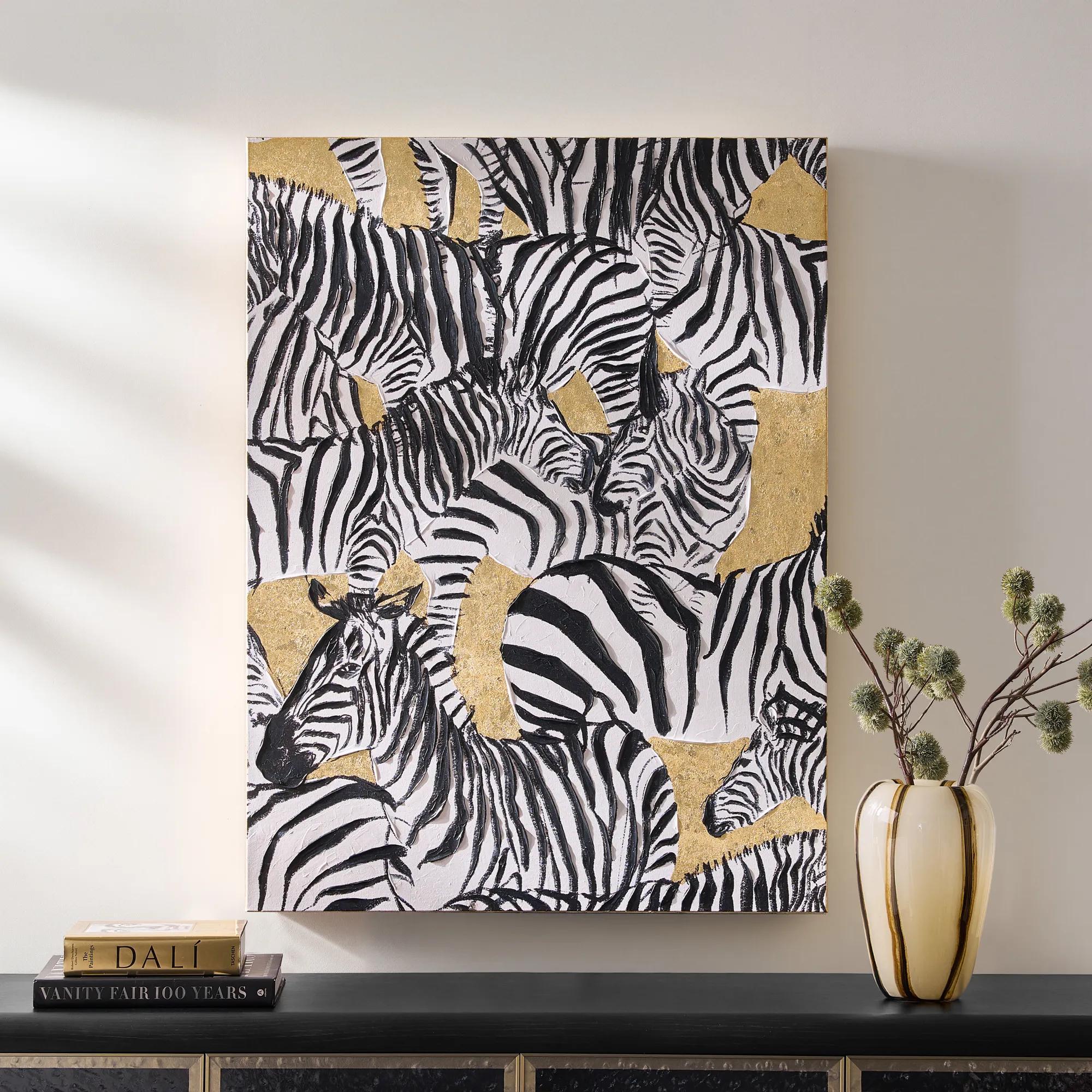 Zebra Pop Art