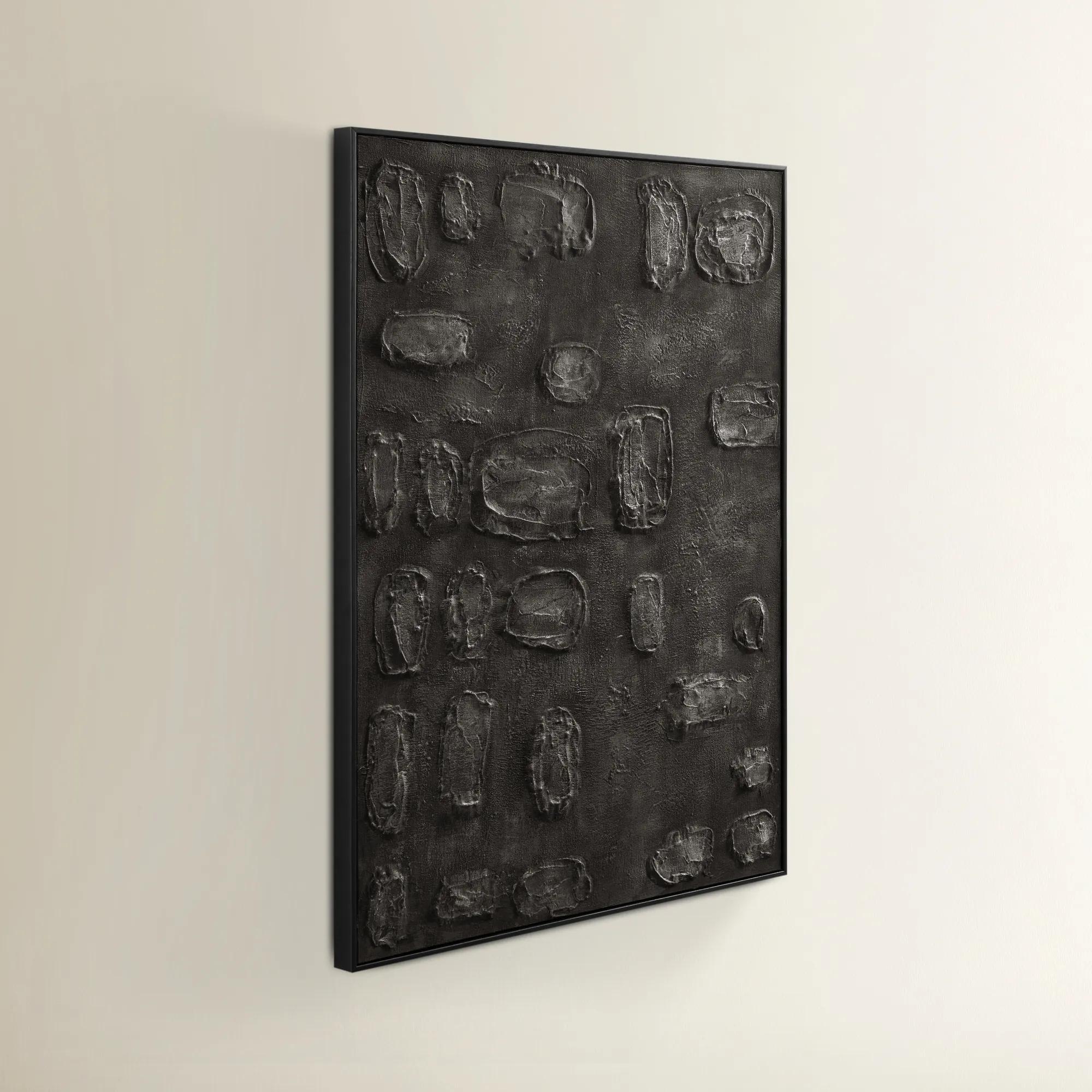 絵画 stuffed square Fossil Painting | Z Gallerie