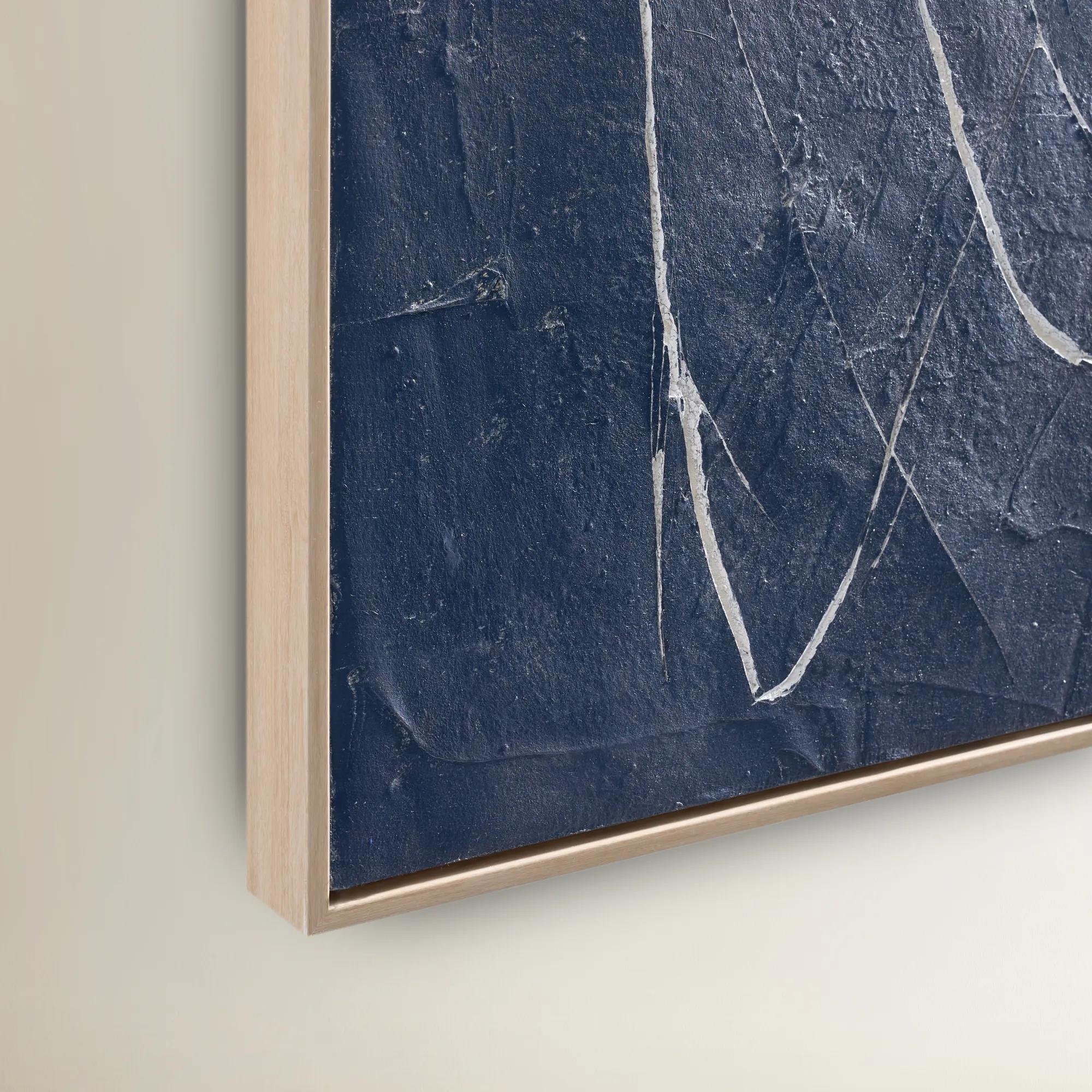 Almost Midnight Painting - Blue