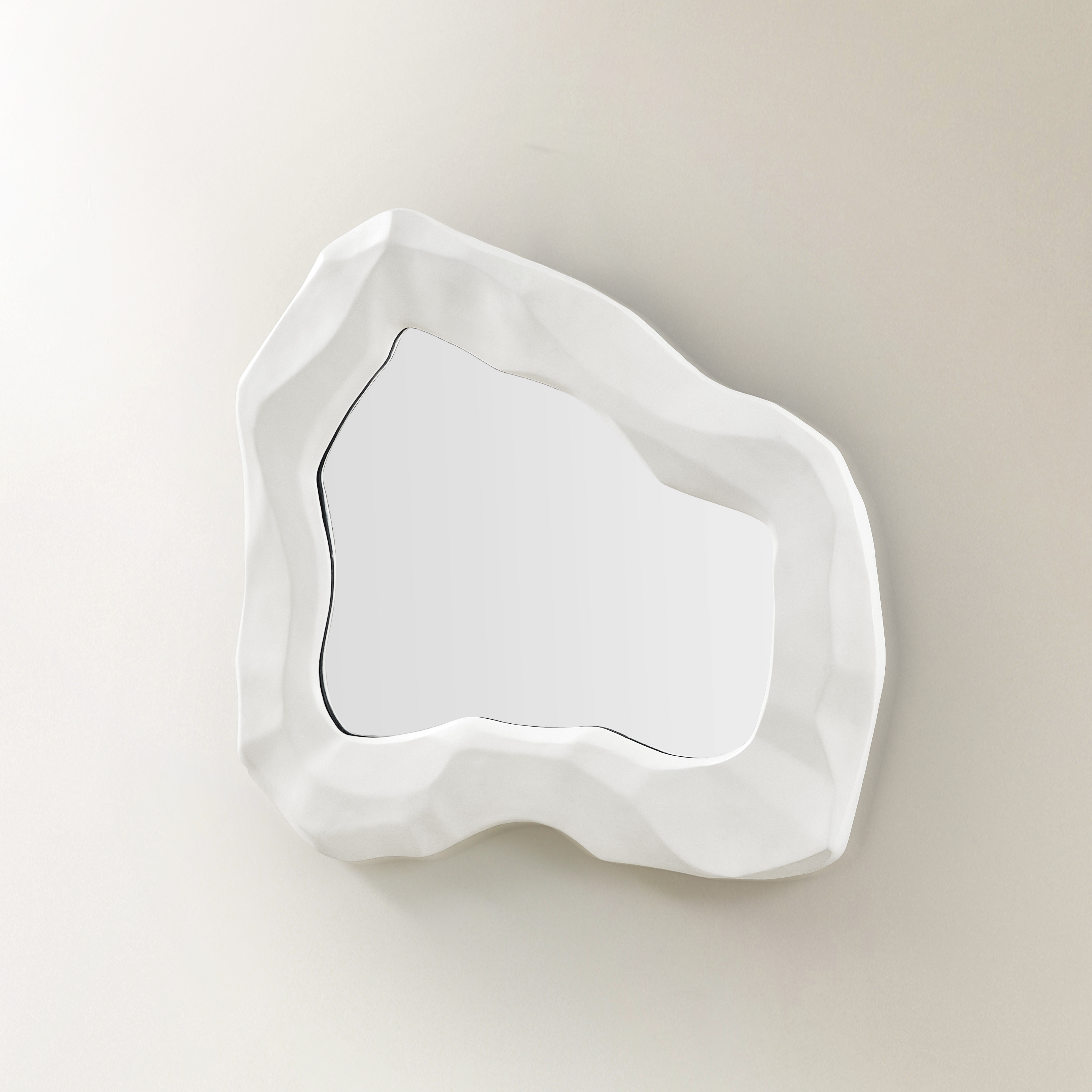 Islay Wall Mirror - White