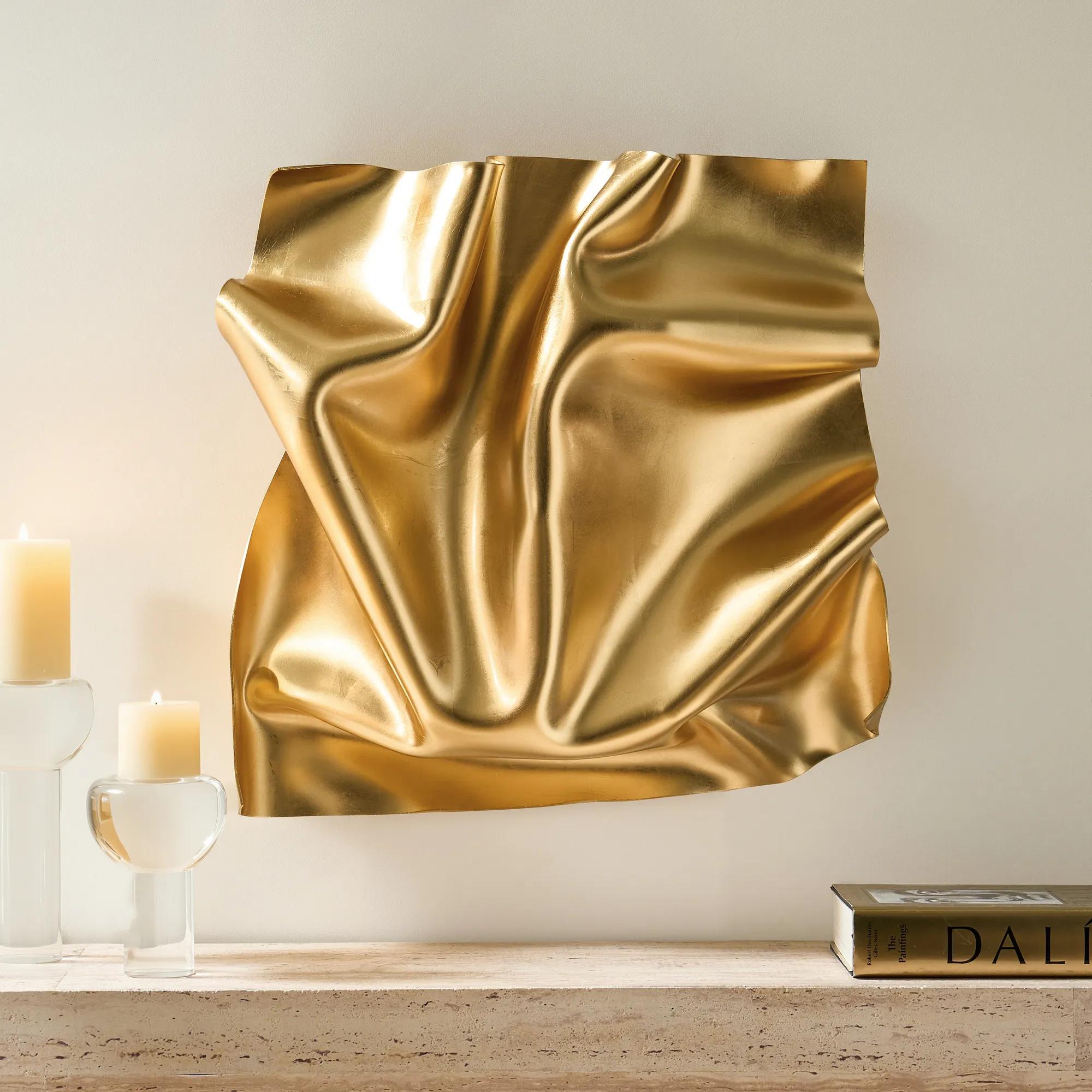 Surface Wall Art - Gold