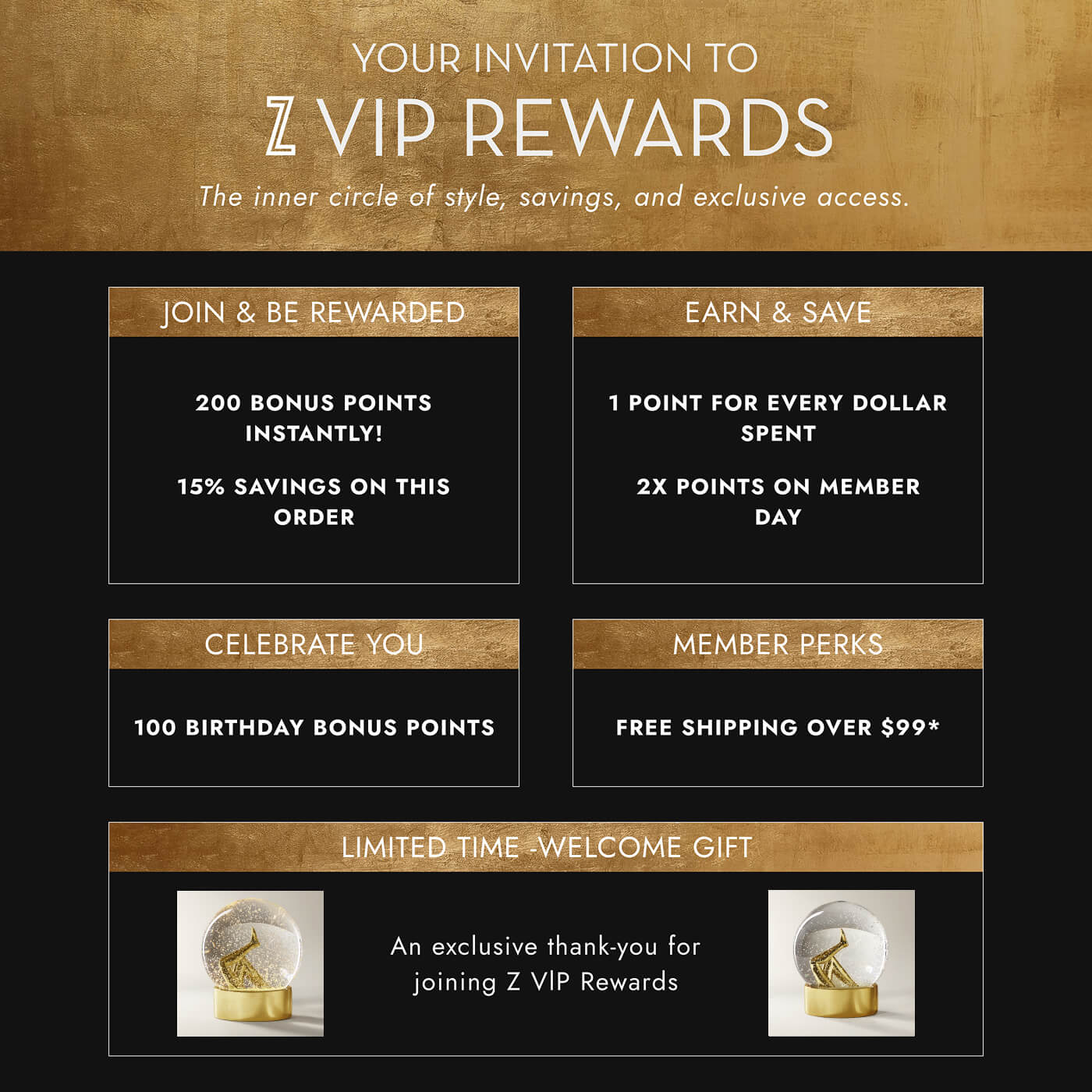 Z VIP Rewards