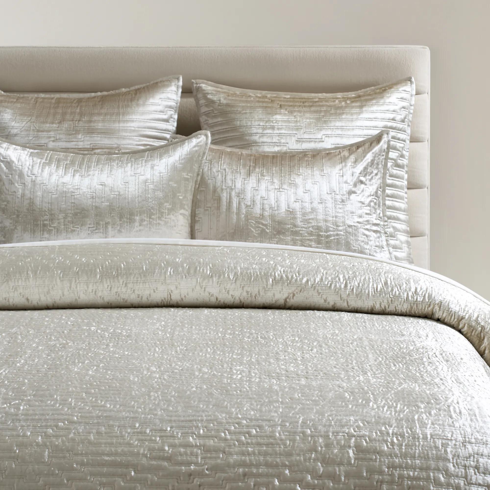Glam Velvet Bedding - Grey