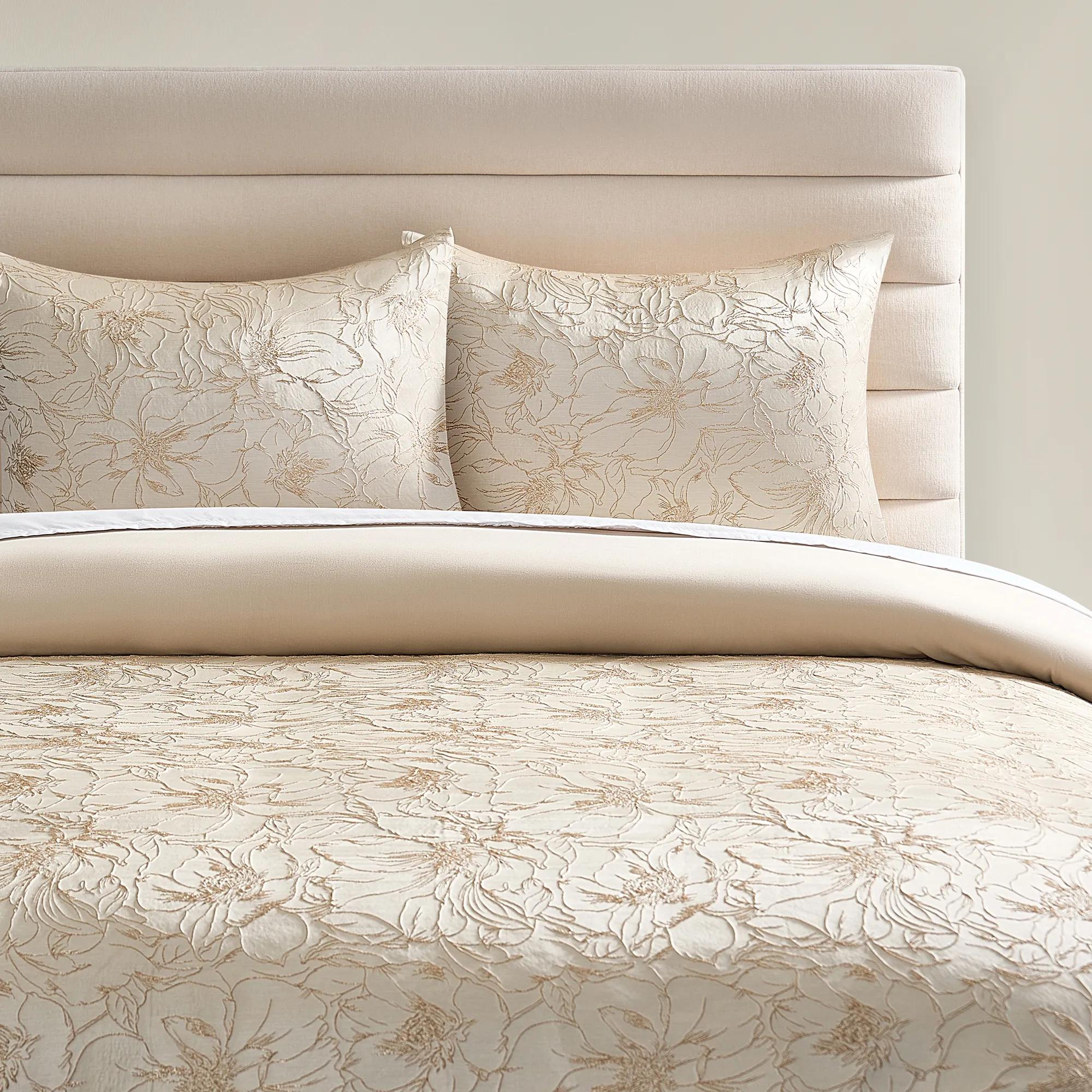 Mimoza Bedding Set - Champagne