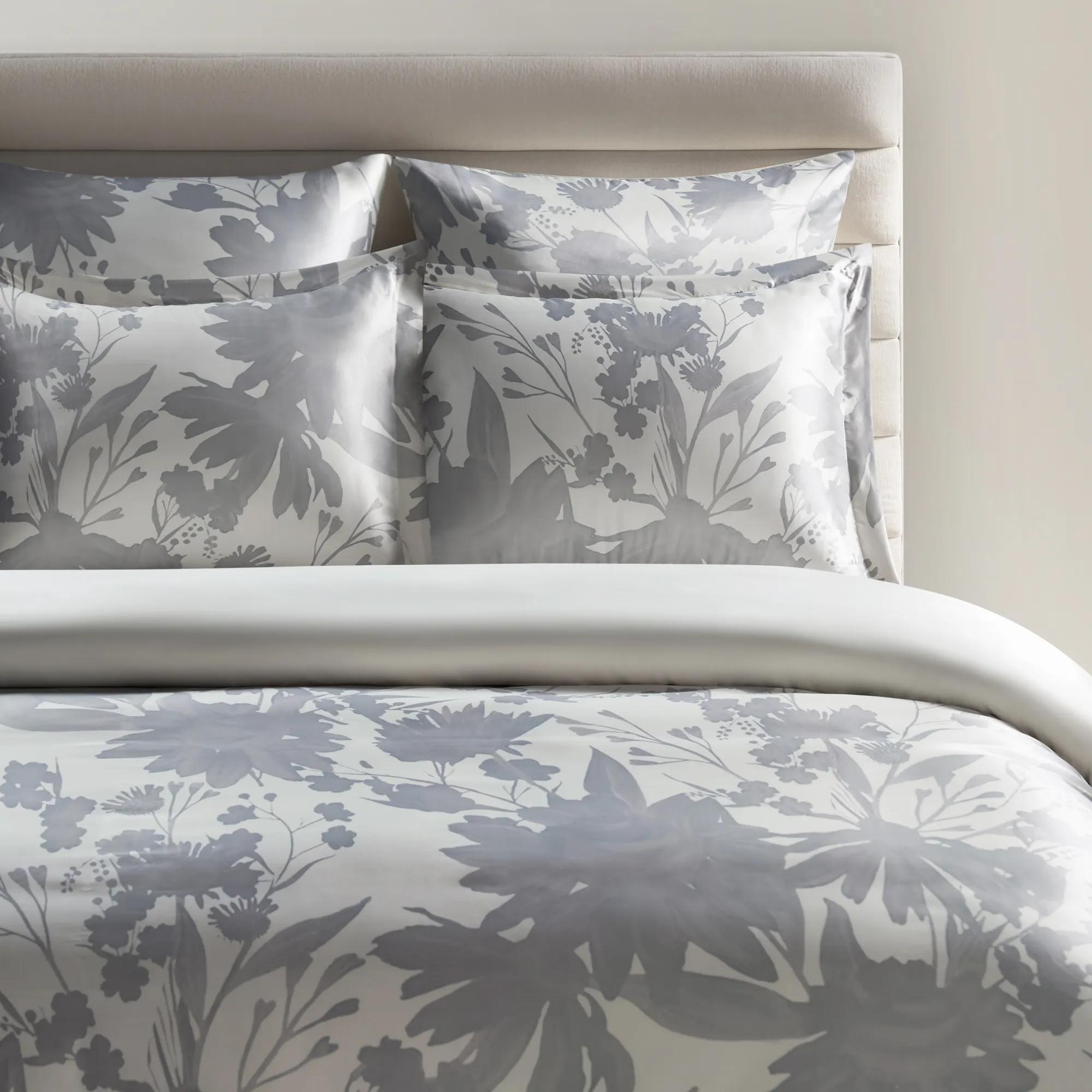 Camille Bedding Set - Grey Blue/Cream