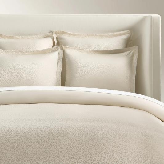 Abi Leopard Bedding Set - Soft Nude