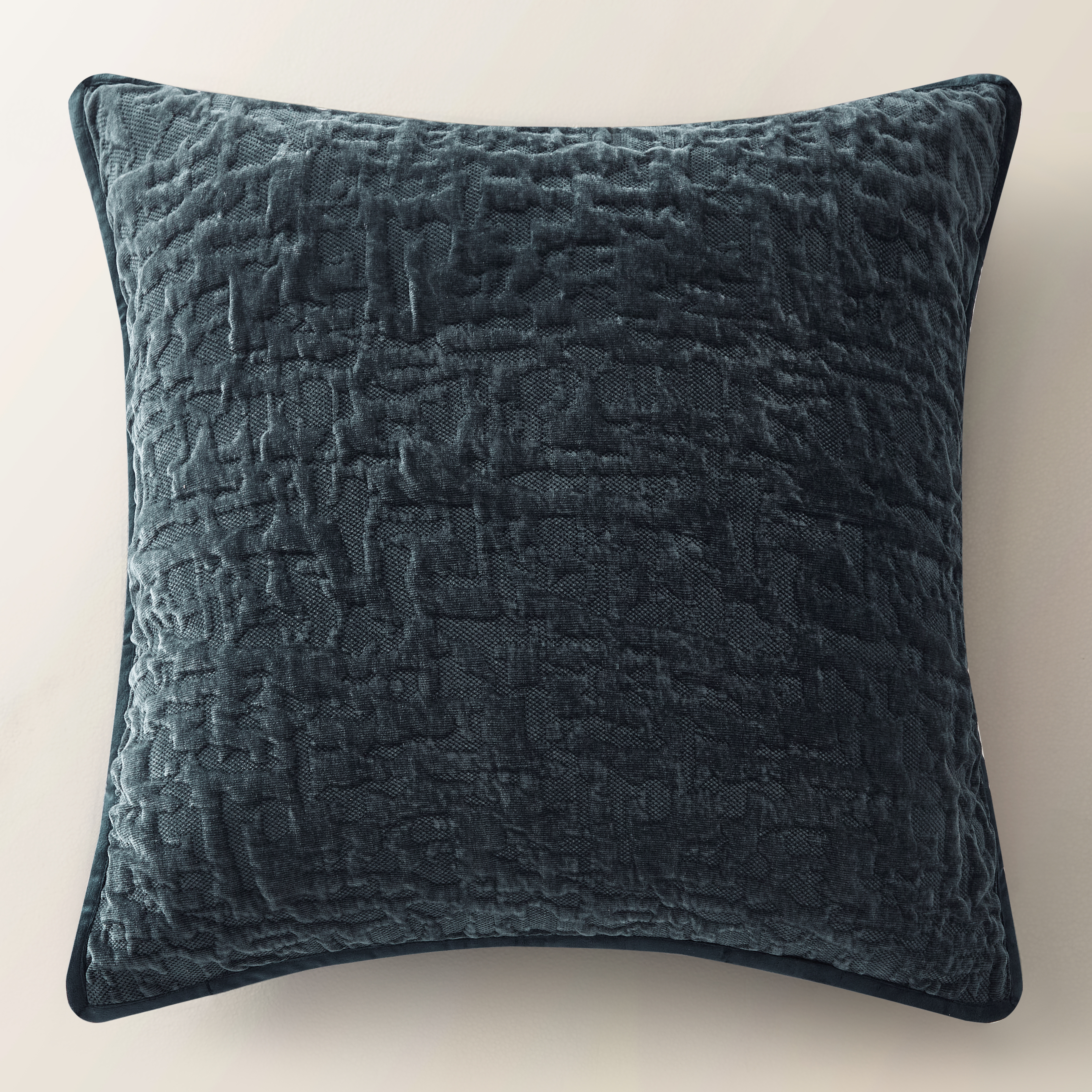 Madera Velvet Coverlet Set - Midnight Blue