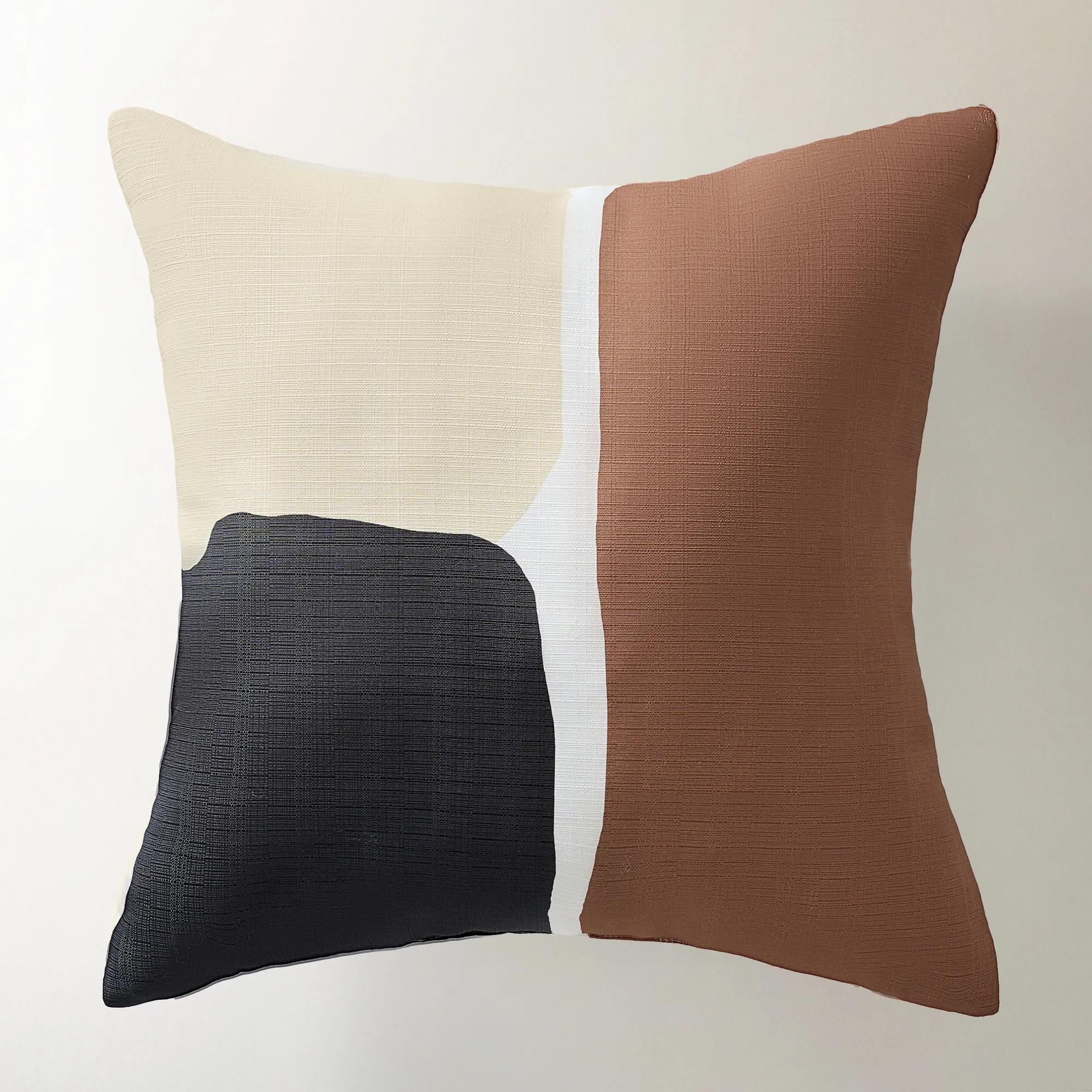 Riviera Outdoor Pillow 20" - Mocha Mousse