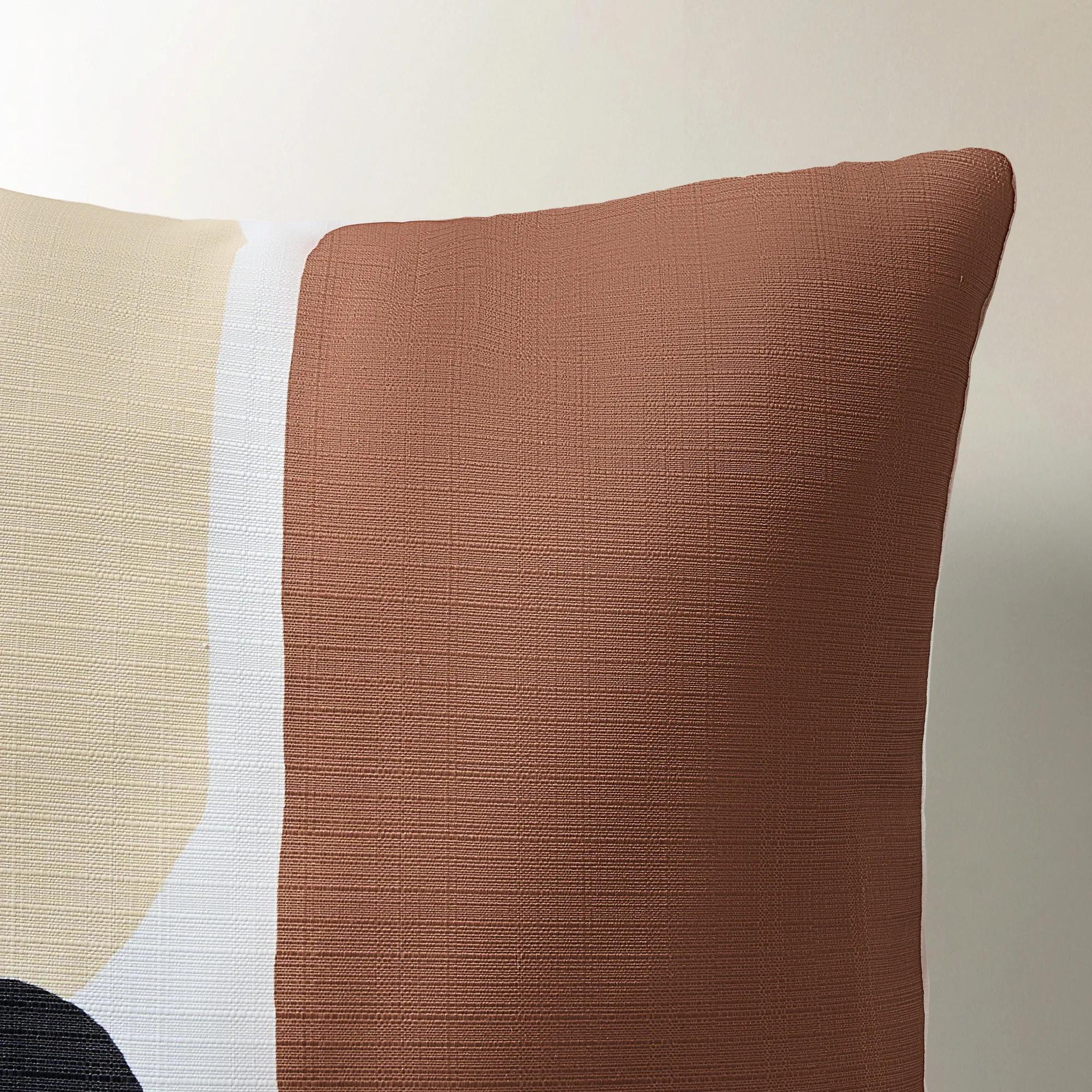 Riviera Outdoor Pillow 20" - Mocha Mousse