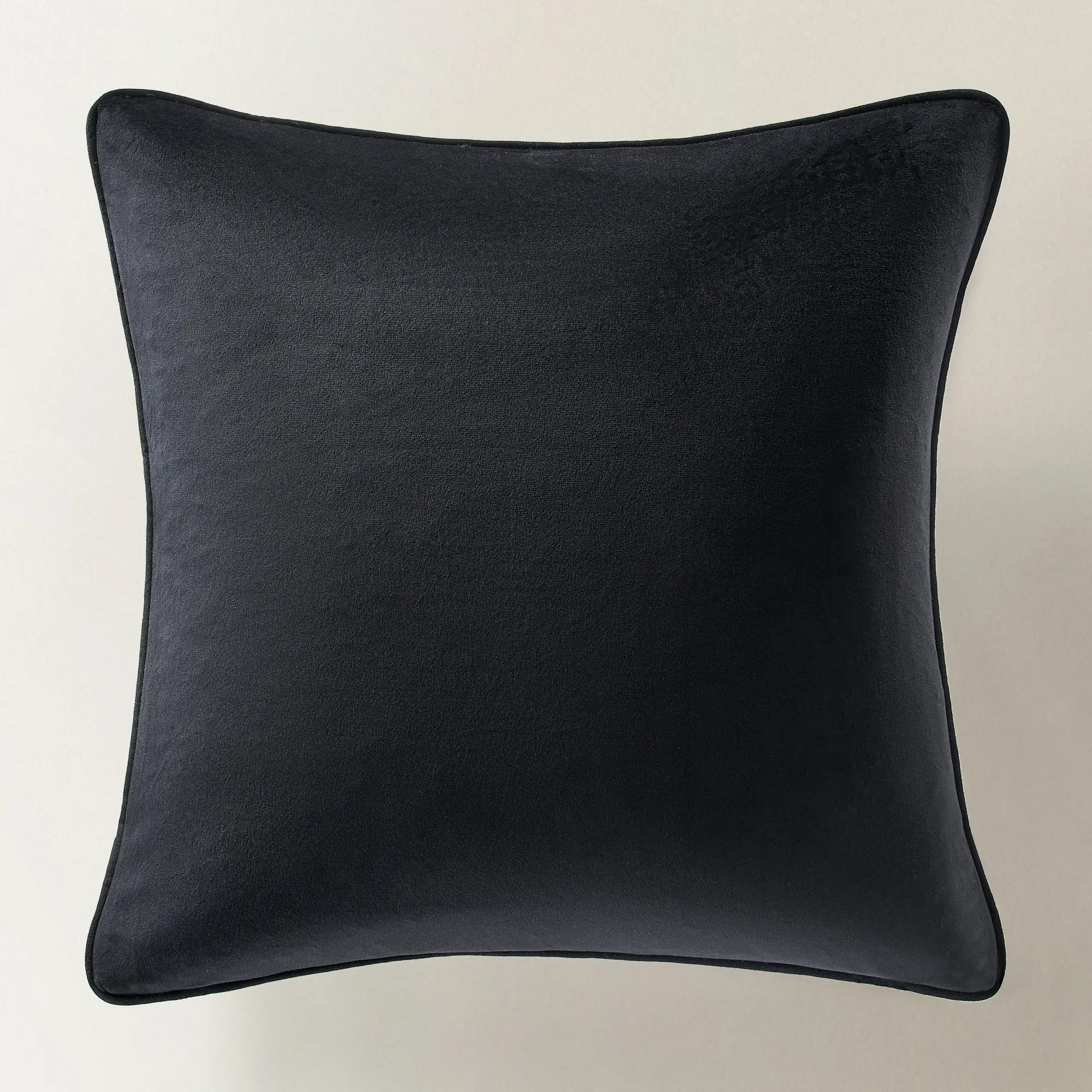 Abelia Pillow 22" - Ivory/Black