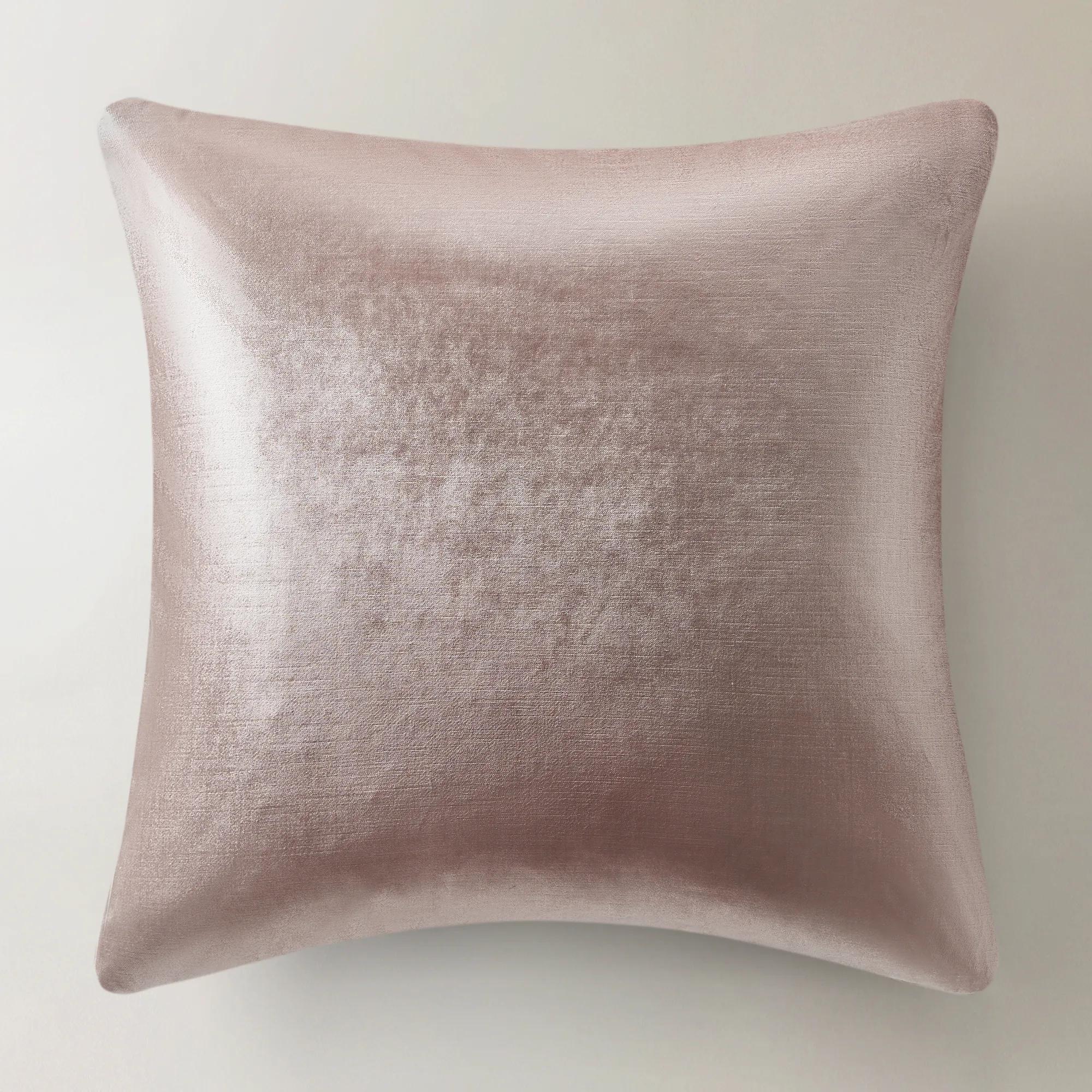 Glisten Velvet Pillow 22" - Dusty Rose