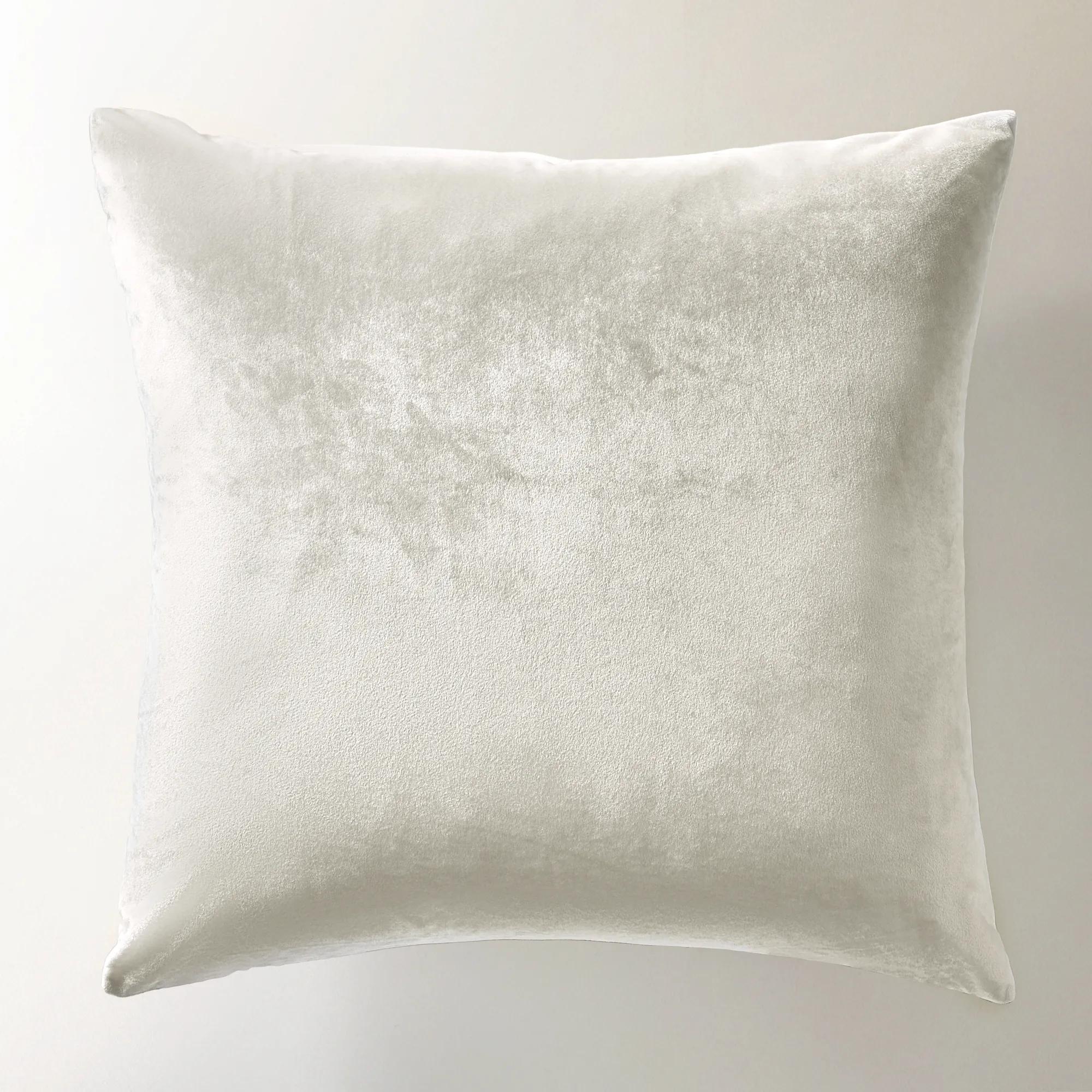 Zaid Embroidered Pillow 22" - Mocha Mousse