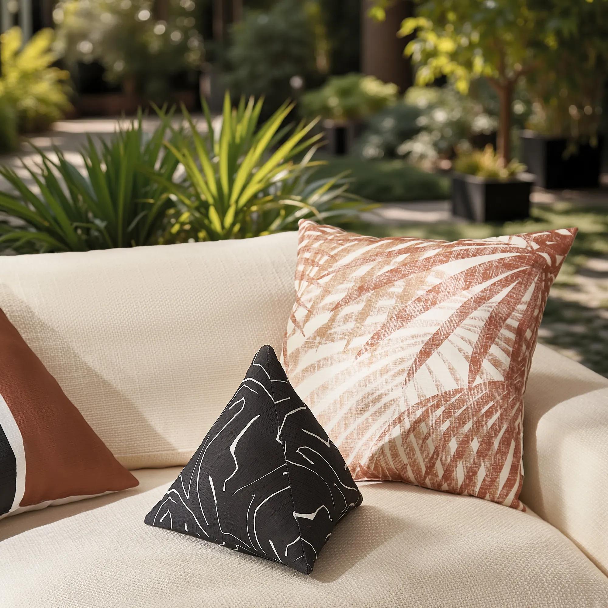 Triangle Outdoor Pillow 13"