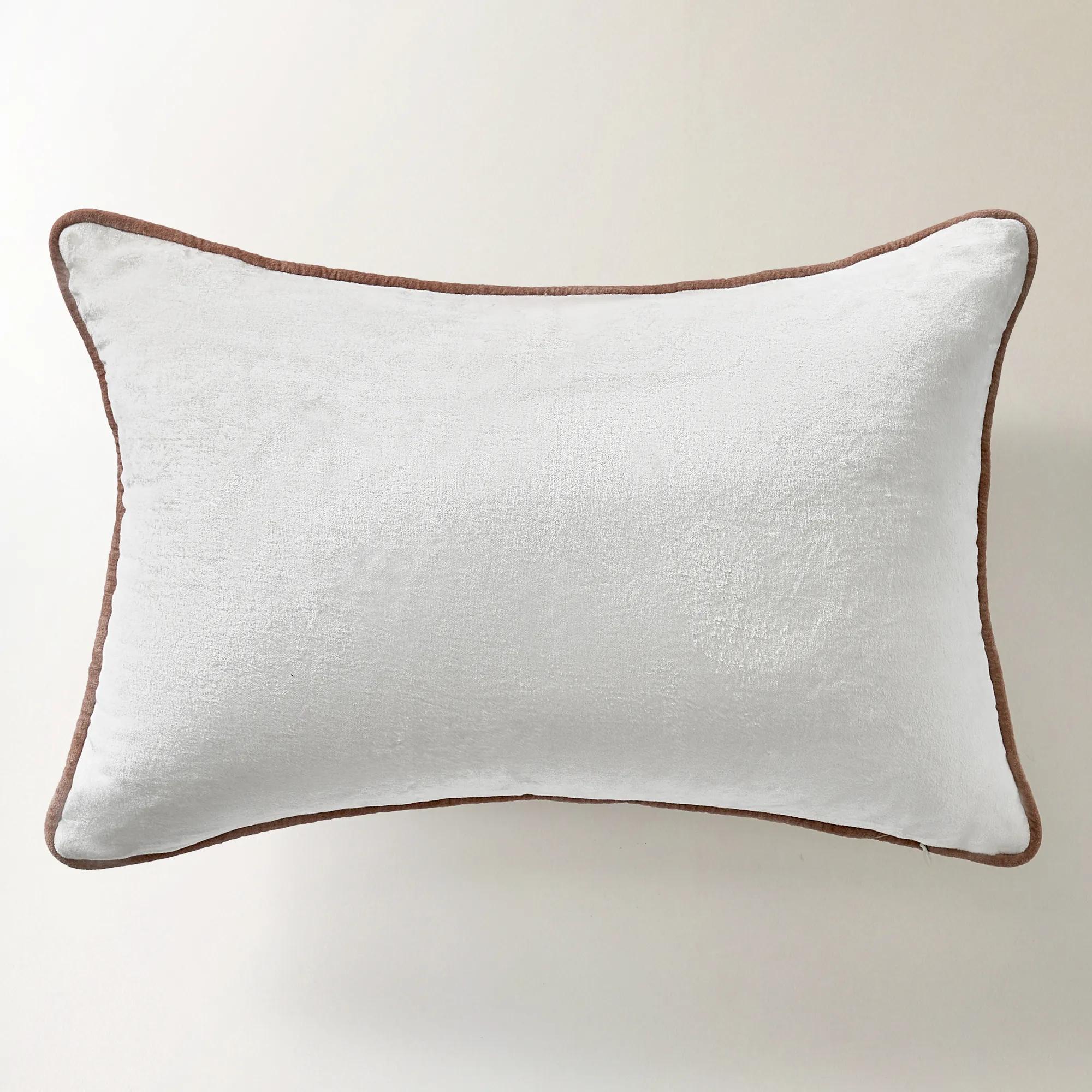 Jaya Embroidered Bead Lumbar 20" x 14"