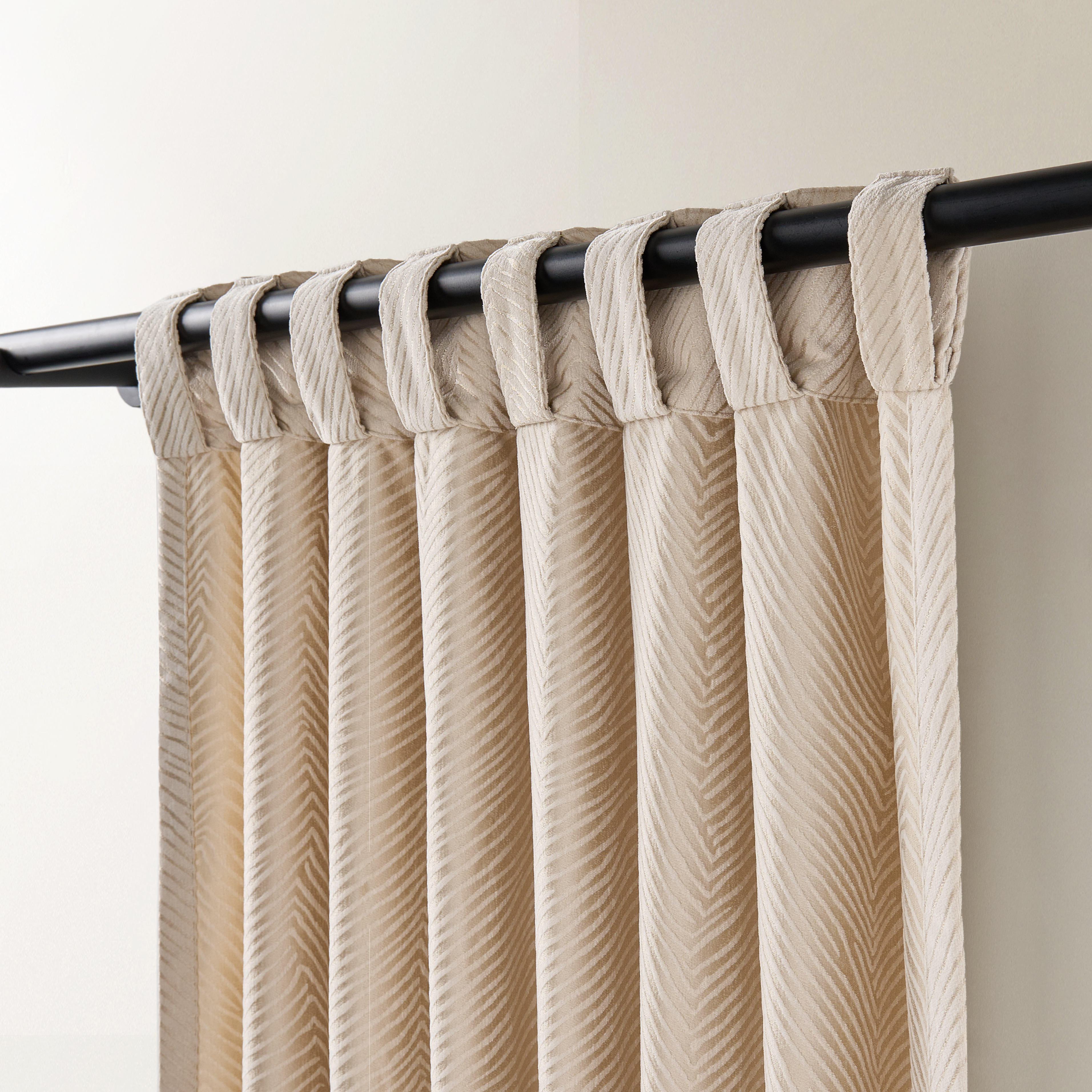 Kenzo Chenille Curtain - Beige