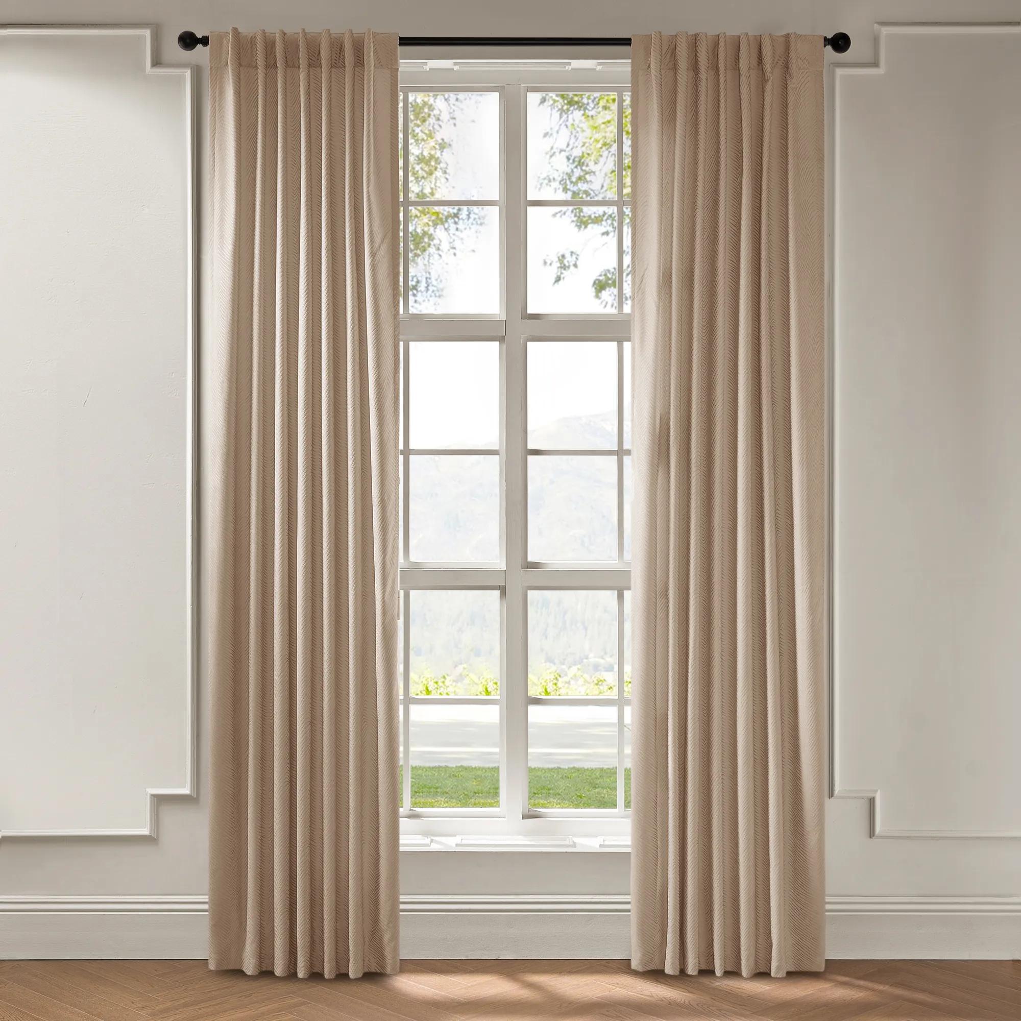 Kenzo Chenille Curtain - Beige