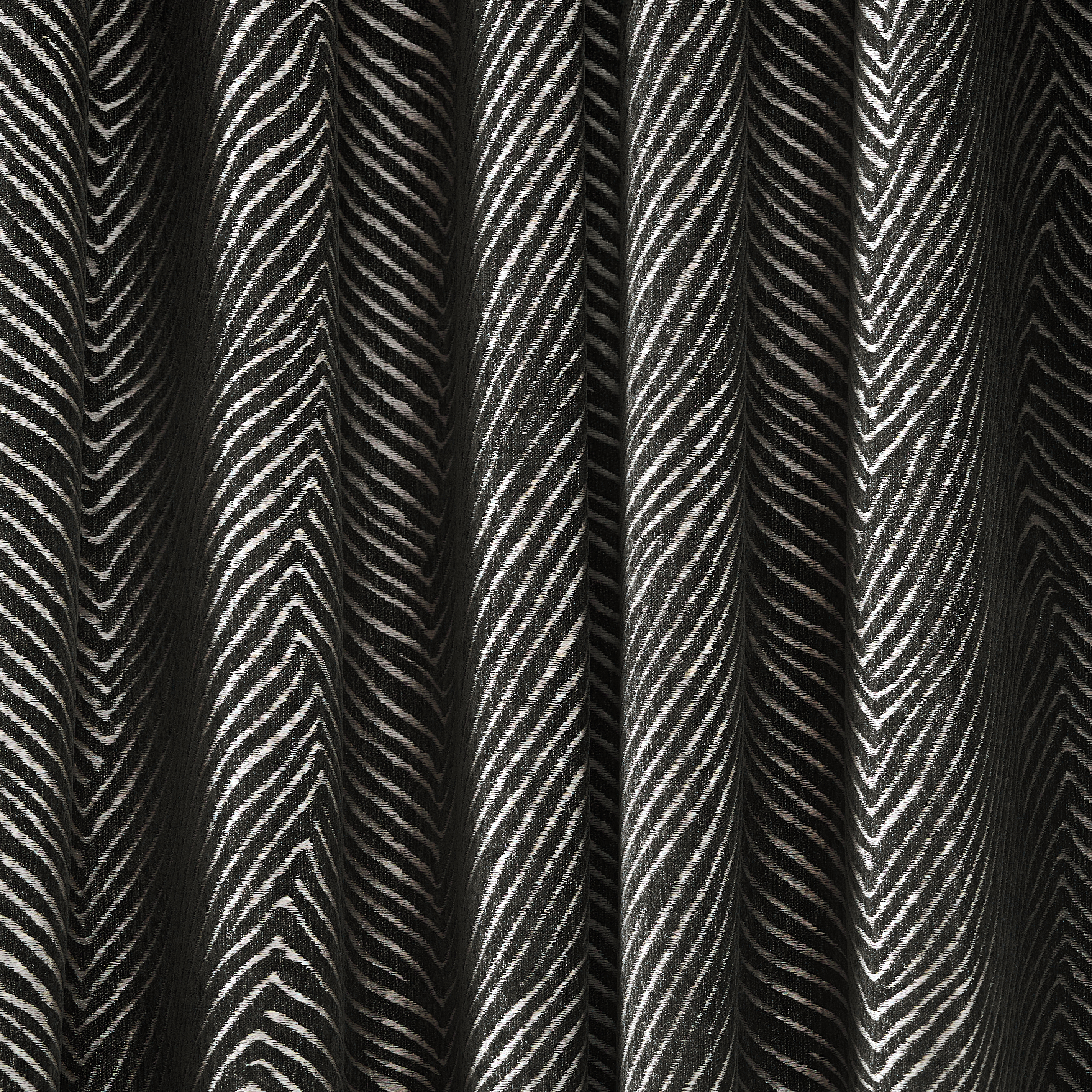 Kenzo Chenille Curtain - Black