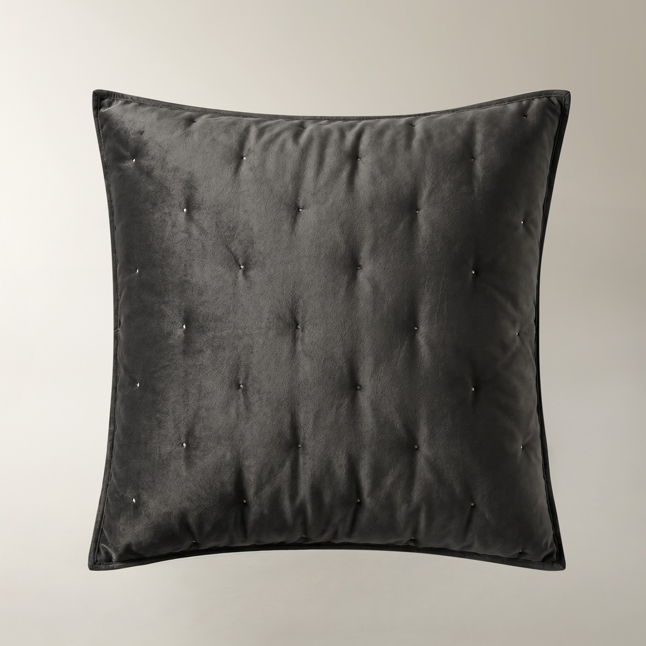 Nemera Reversible Velvet & Leopard Quilt Set - Graphite/Leopard