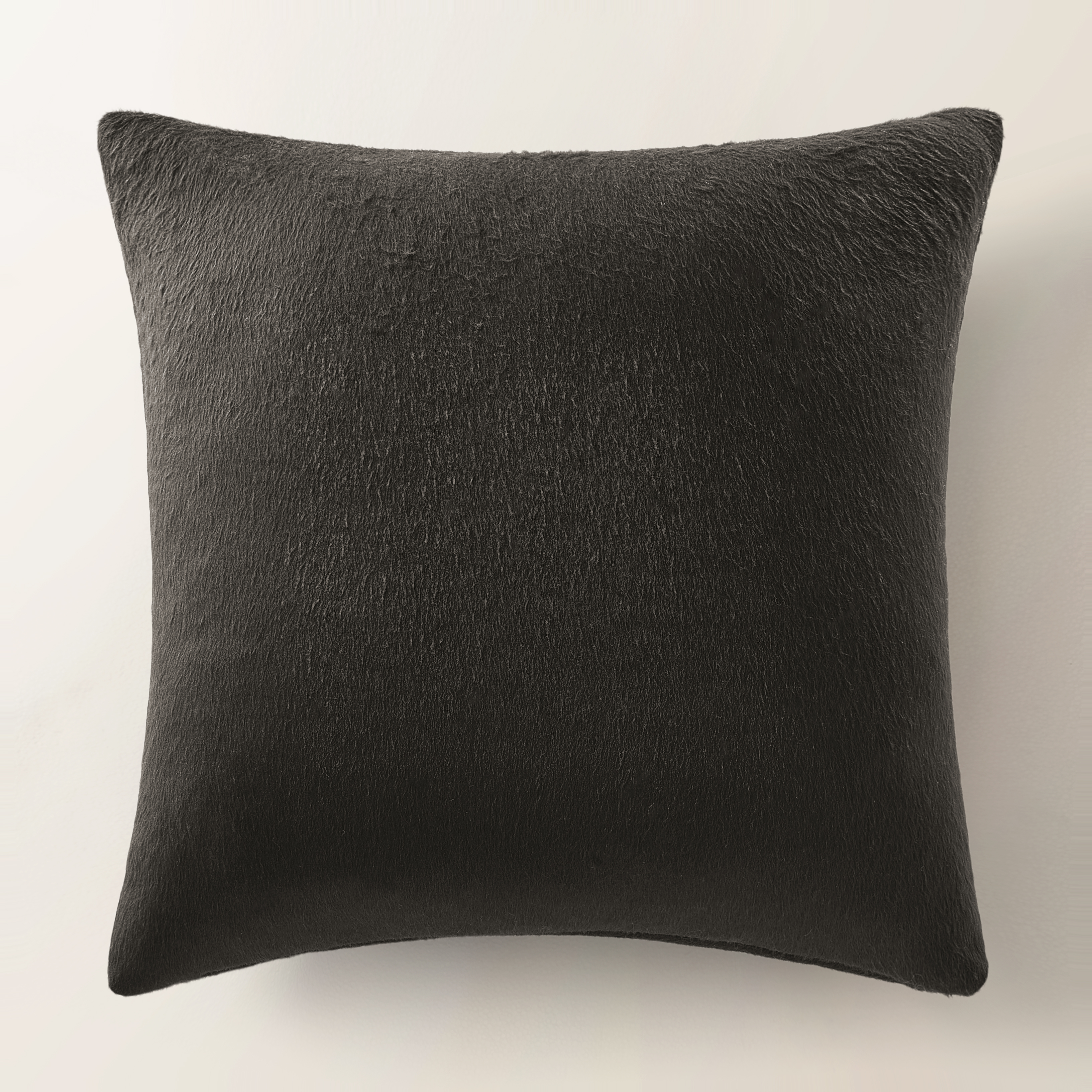 Maeve Felted Wool Pillow 22" - Warm Charcoal