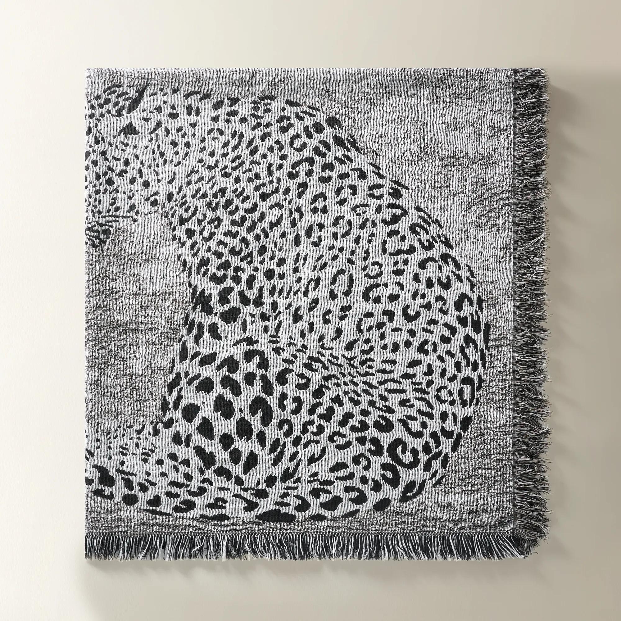 Leopard Duet Throw 60" X 50"