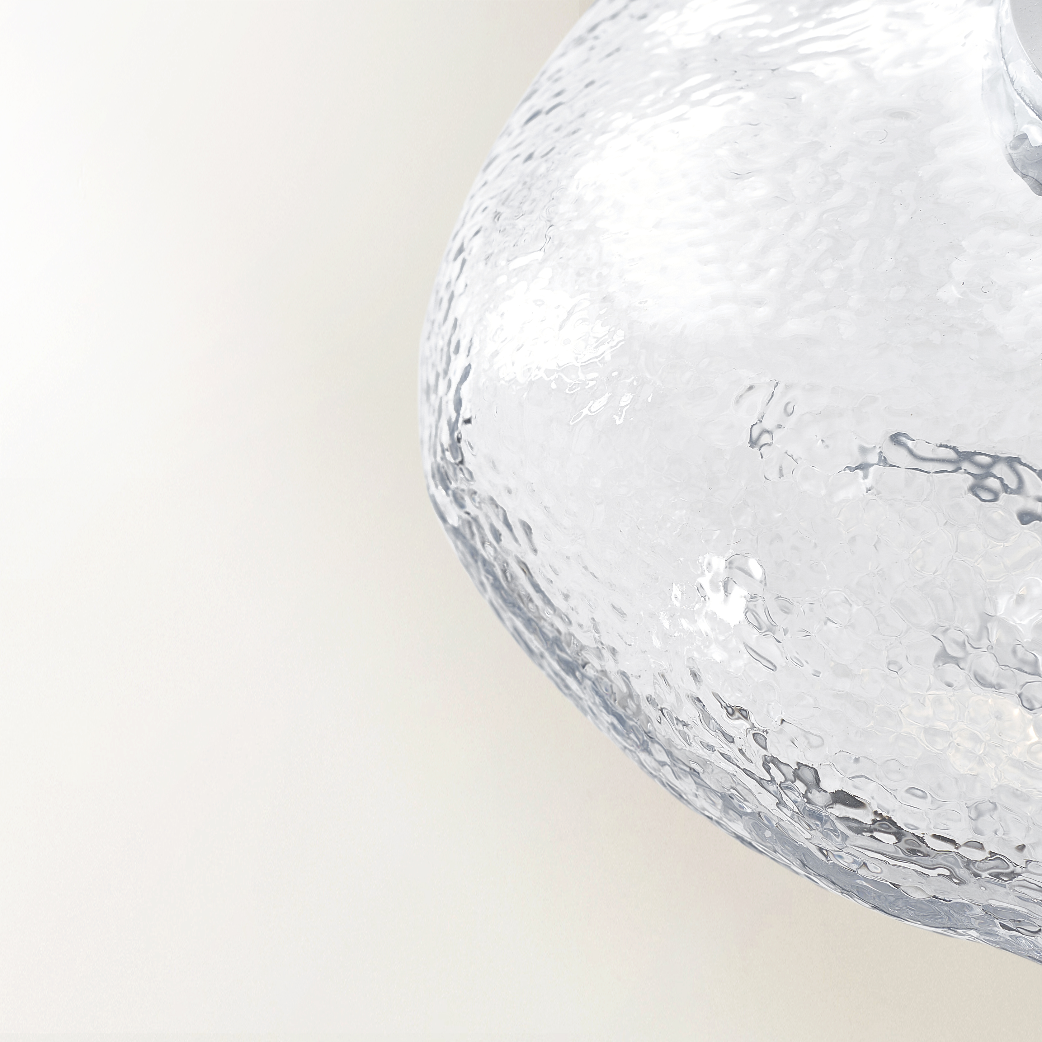 Nuvola Glass Globe Chandelier 47"