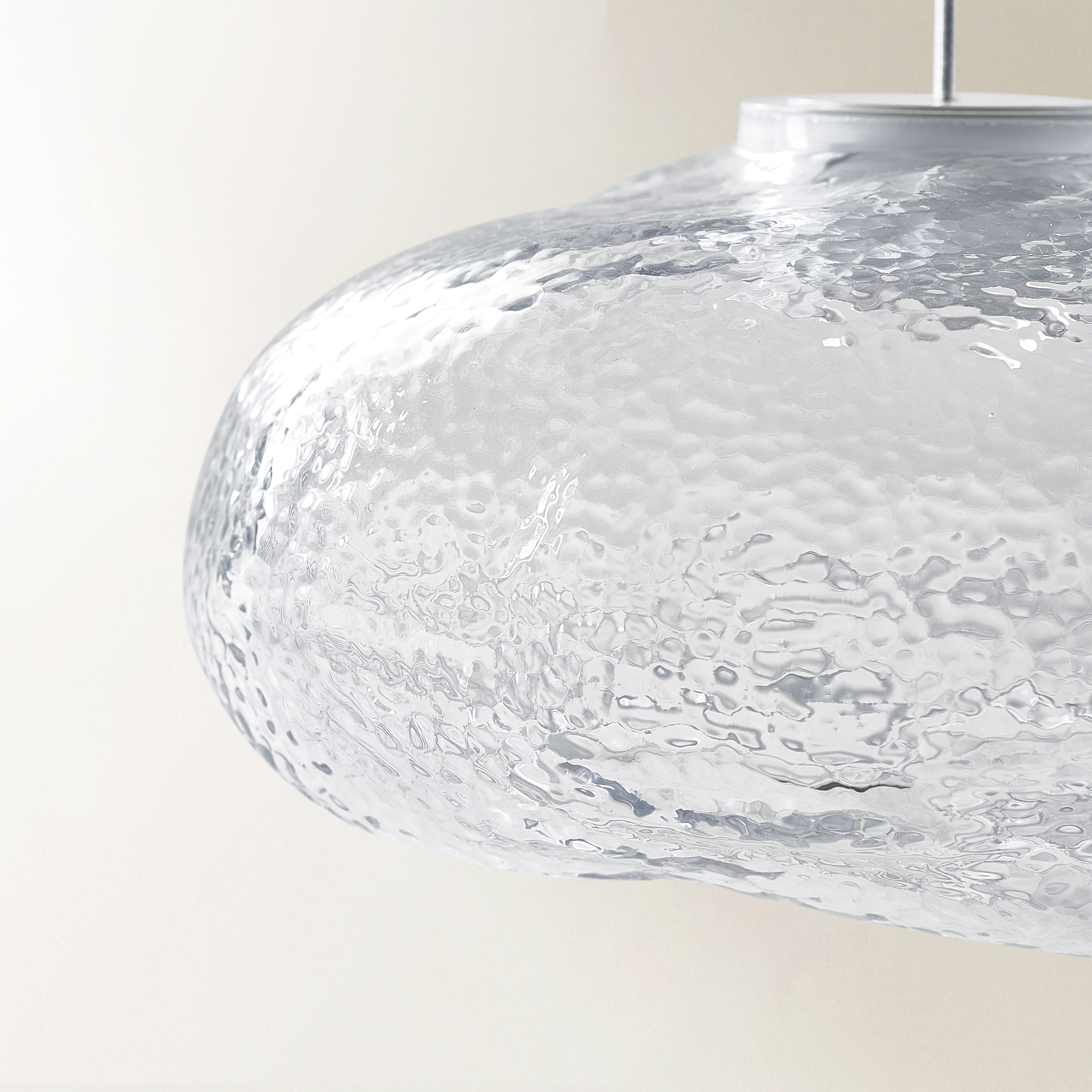 Nuvola Glass Globe Chandelier 47"