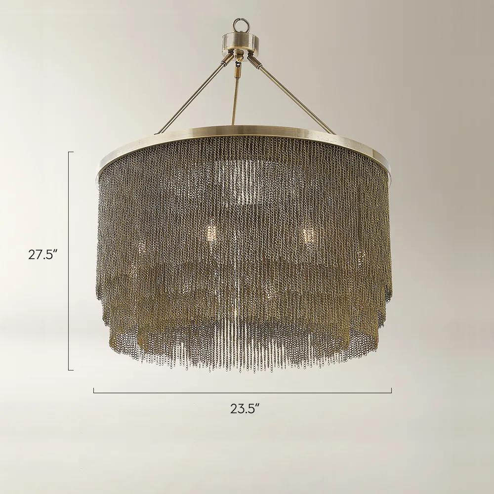 Dagny Brass Chandelier