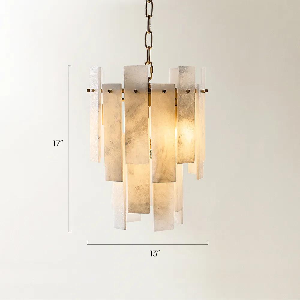 Willa Alabaster Chandelier