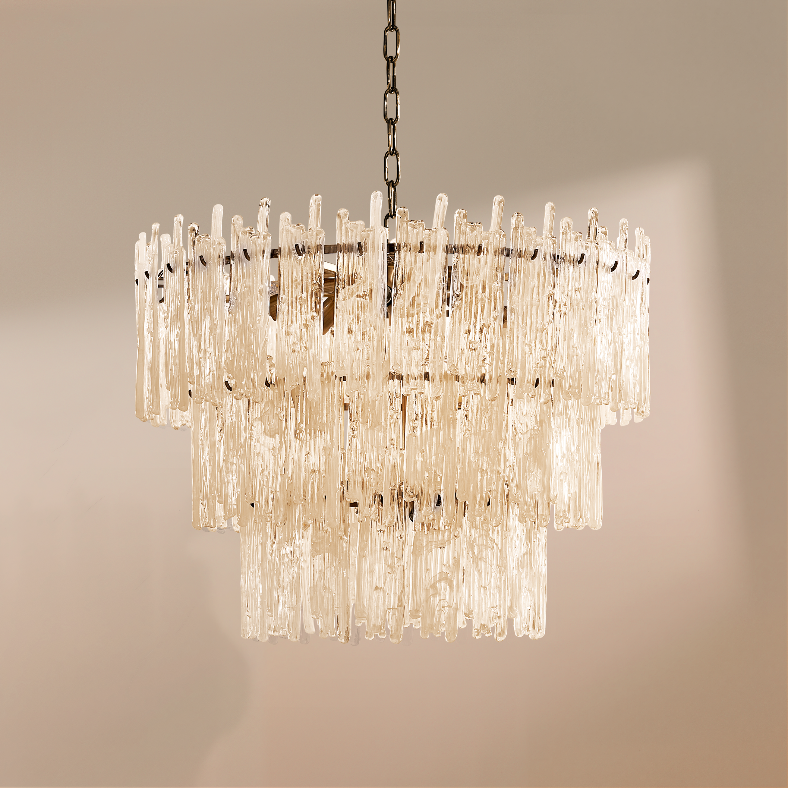 Glacier Glass Chandelier