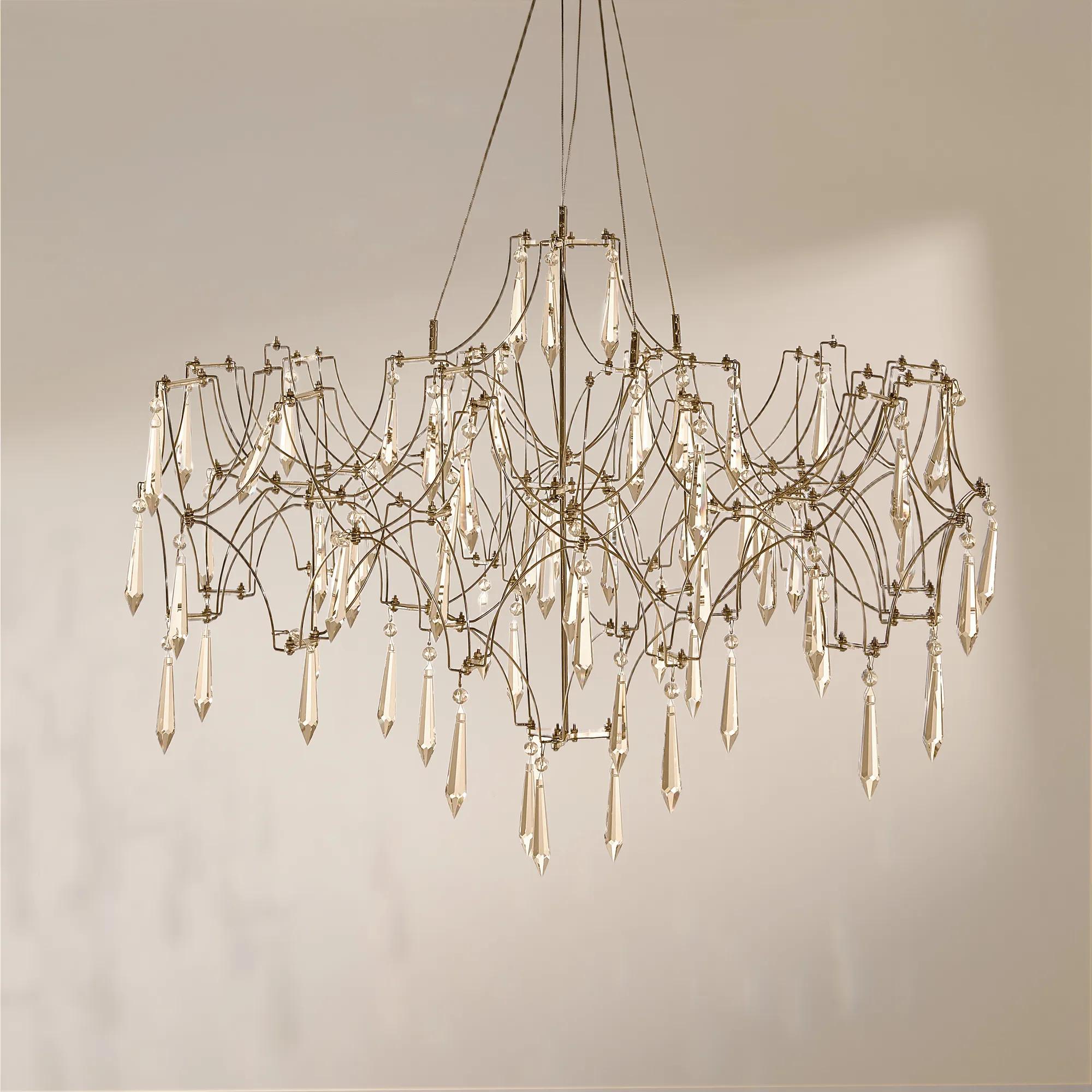 Moderne LED Crystal Chandelier