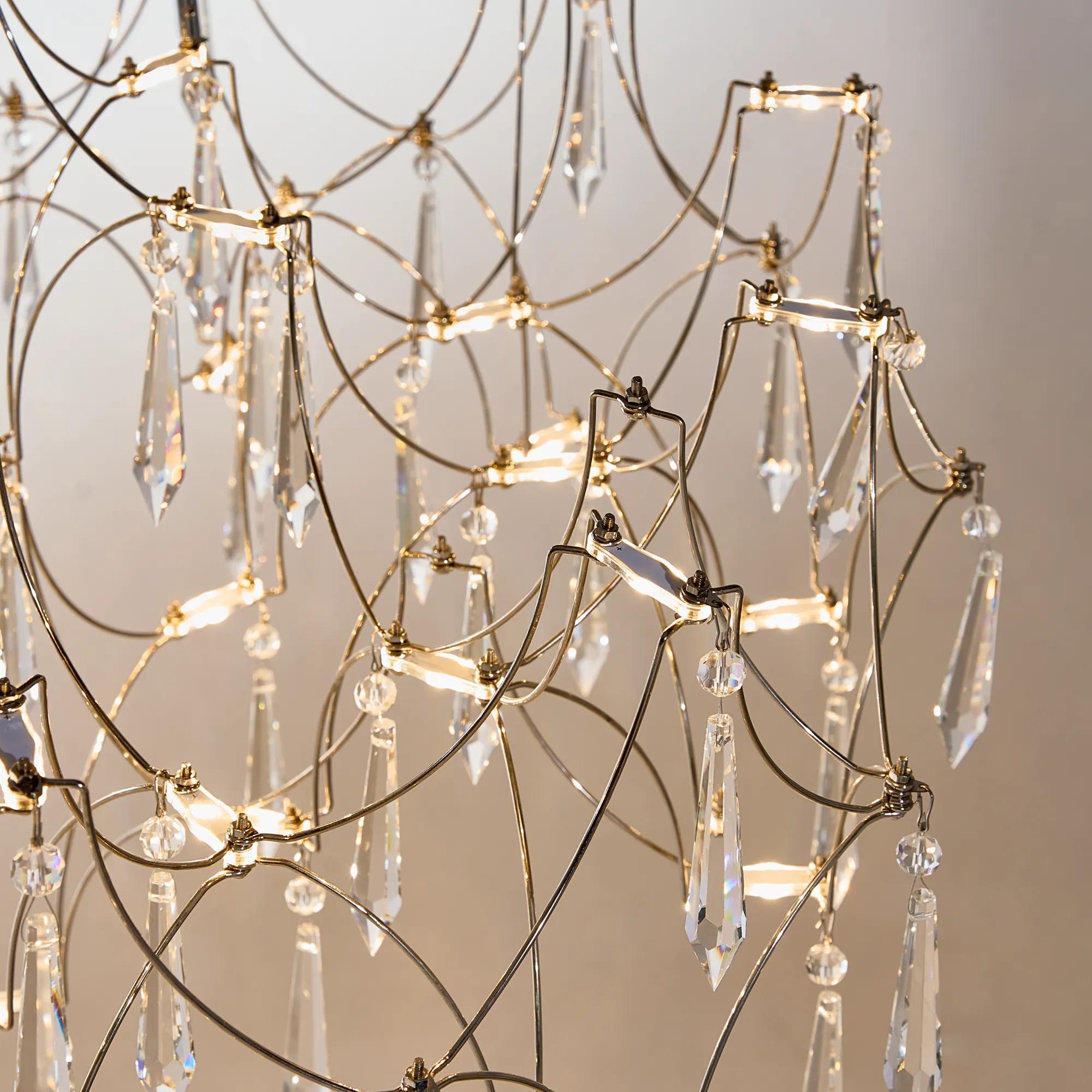 Moderne LED Crystal Chandelier