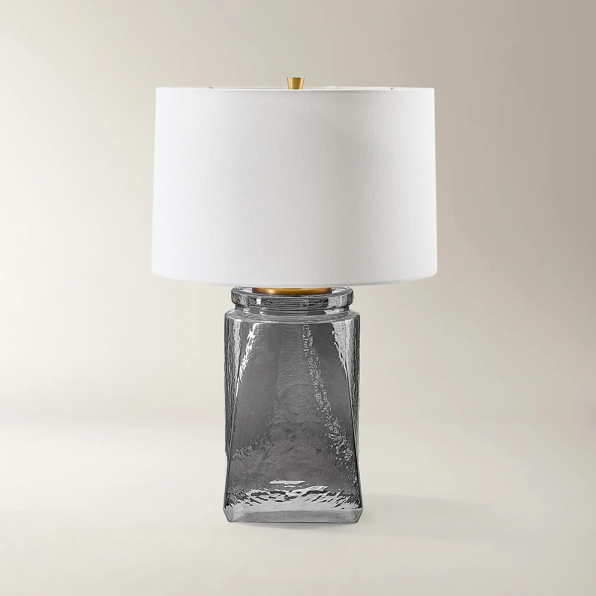 Rumi Reflective Glass Table Lamp