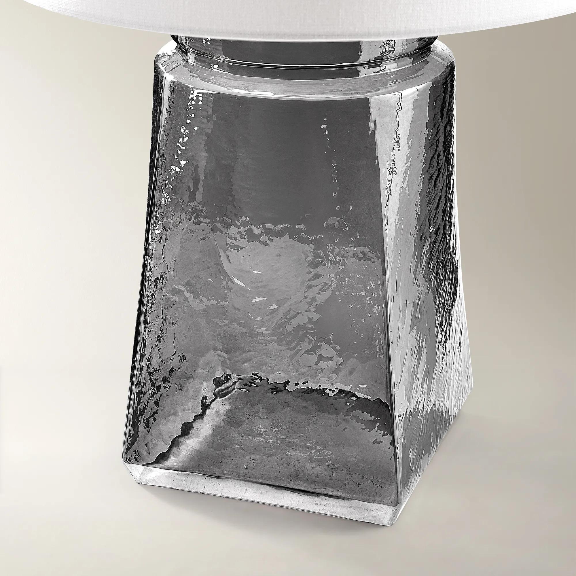 Rumi Reflective Glass Table Lamp