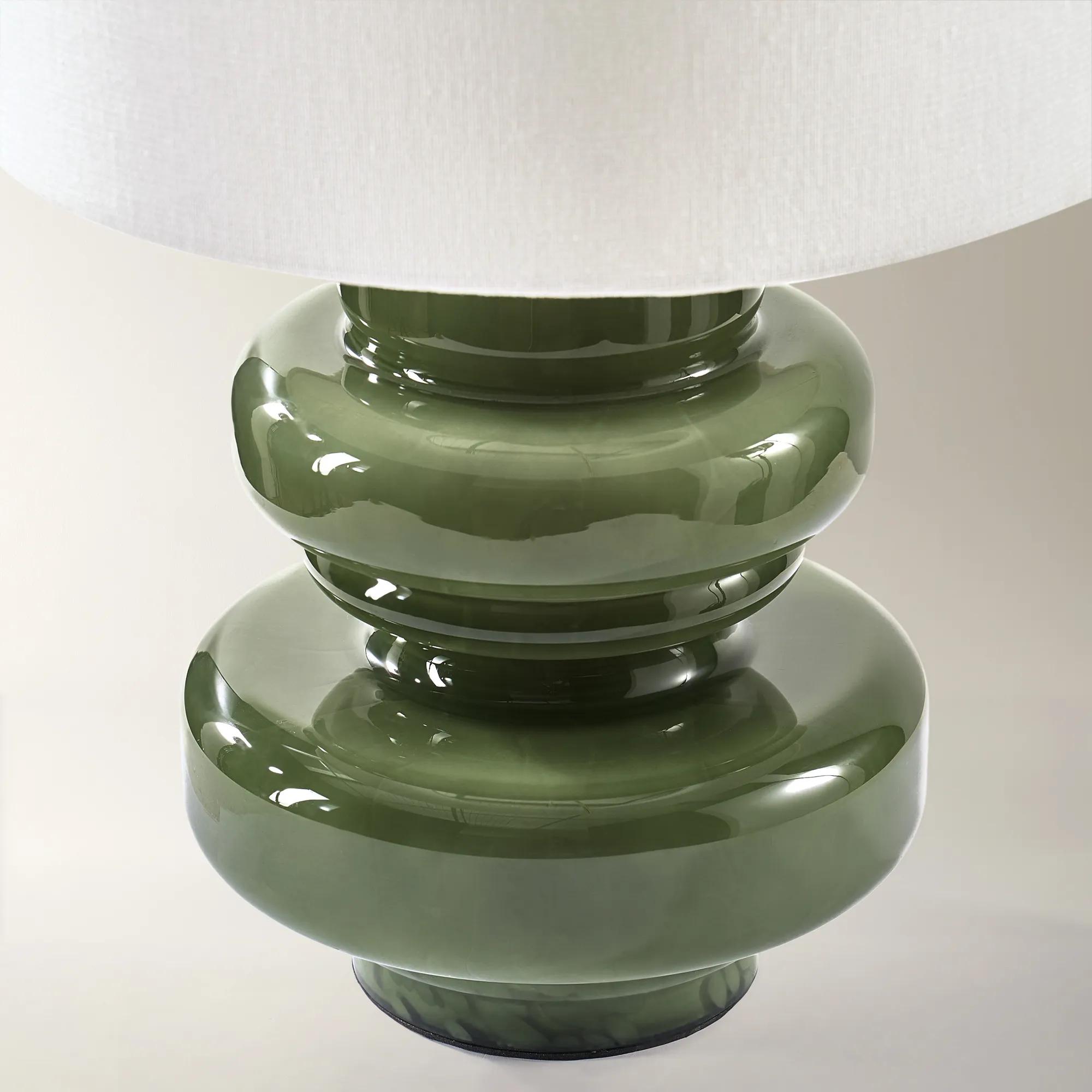 Edin Glass Table Lamp - Pistachio