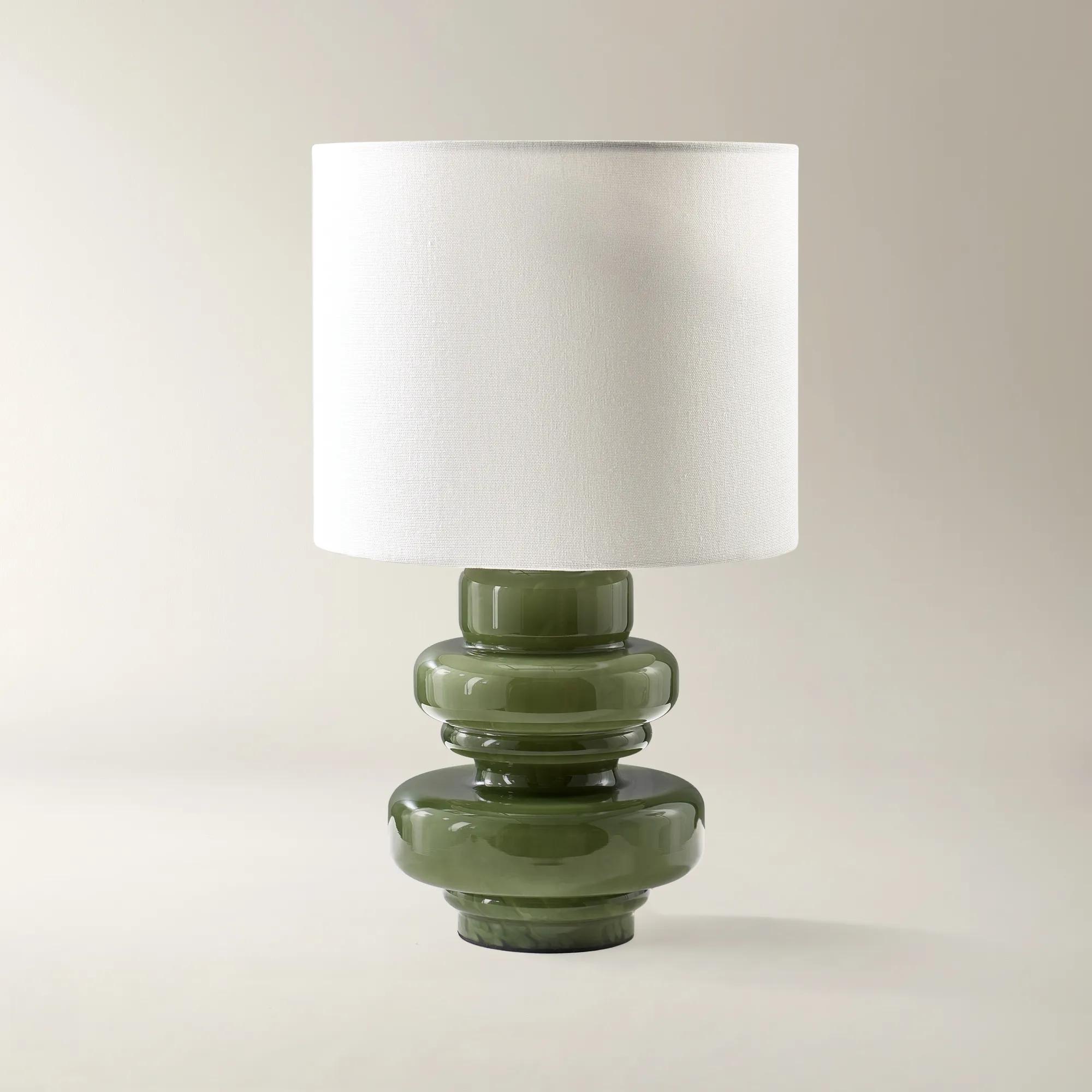 Edin Glass Table Lamp - Pistachio
