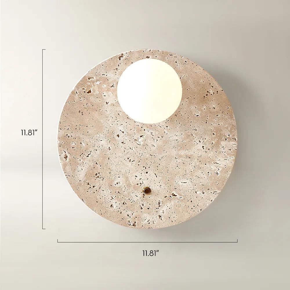 Eden Travertine Sonce 11.75"