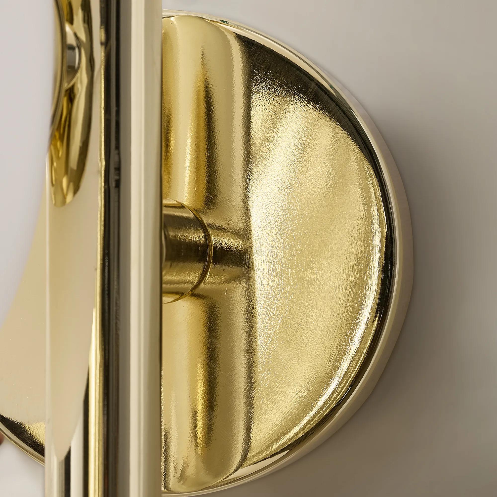 Radiante LED Globe Wall Sconce - Polished Gold