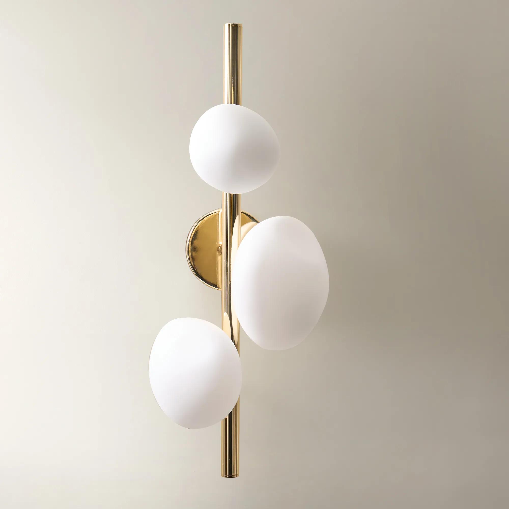 Radiante LED Globe Wall Sconce - Polished Gold