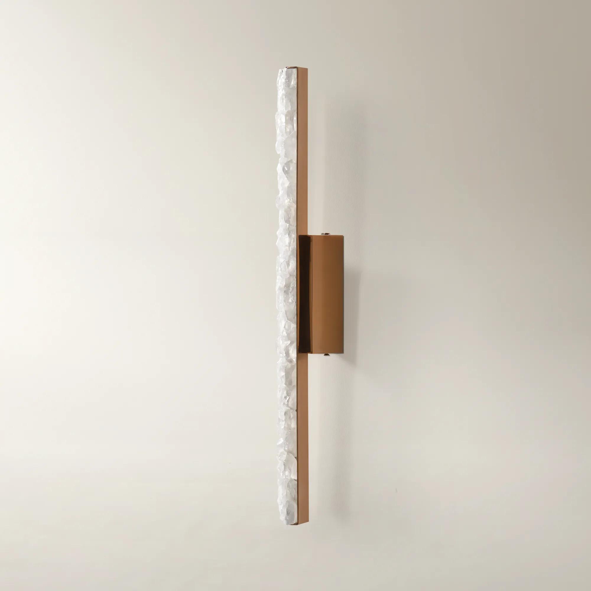 Demi LED Quartz Wall Sconce 19.75"