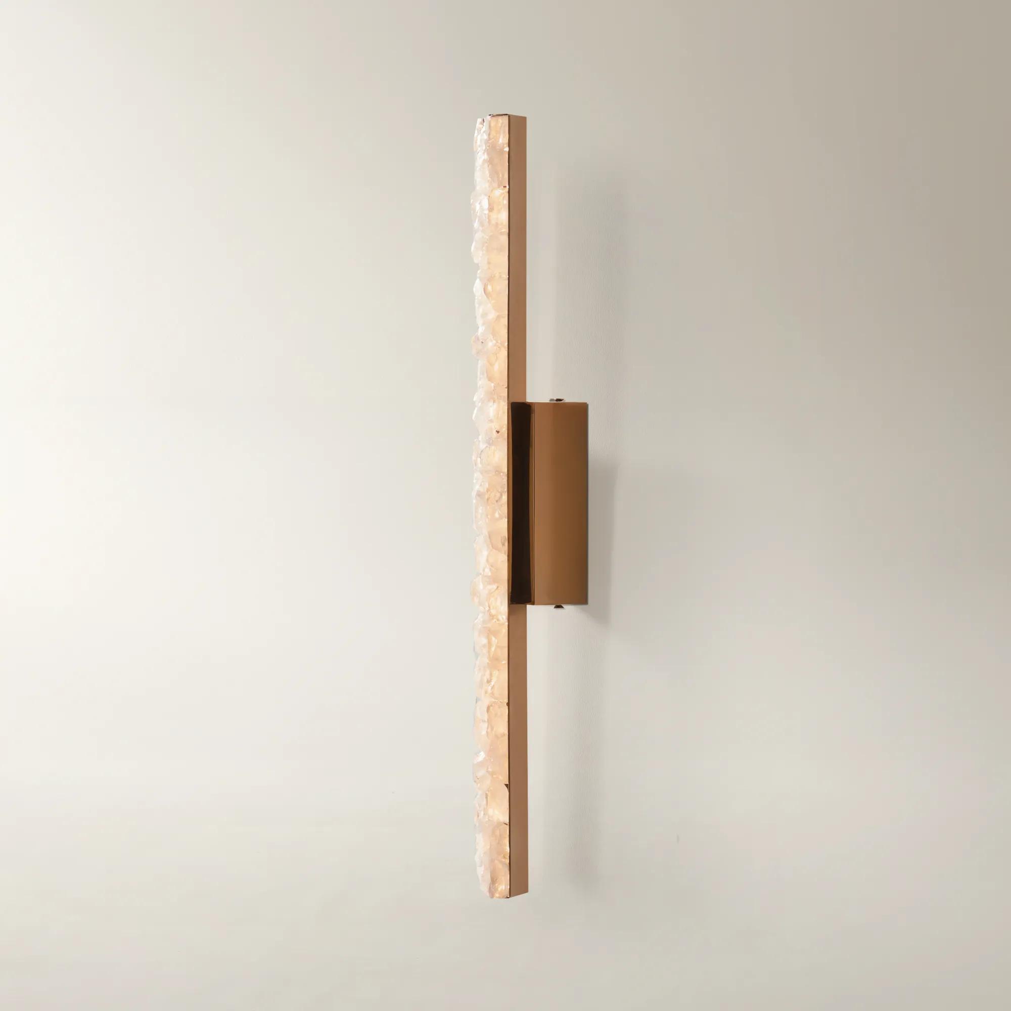 Demi LED Quartz Wall Sconce 19.75"